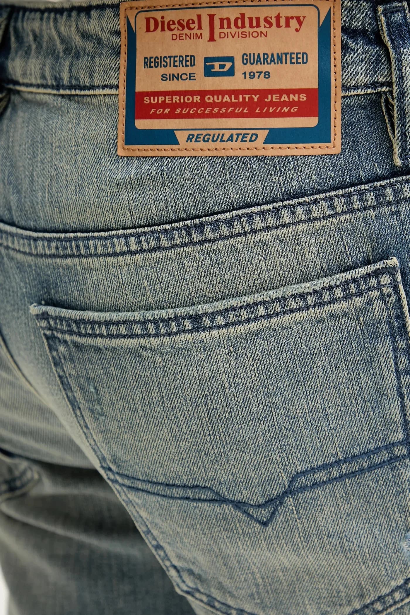 джинсовые шорты D-FIN SHORTS - фото 4