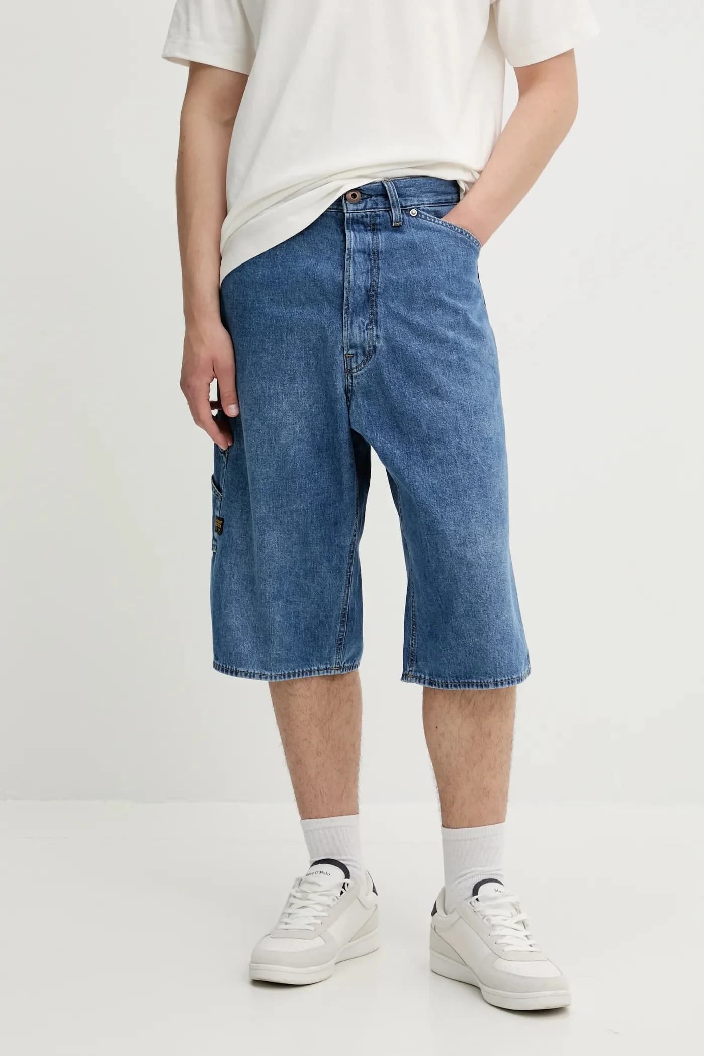 Джинсовые шорты - фото 4