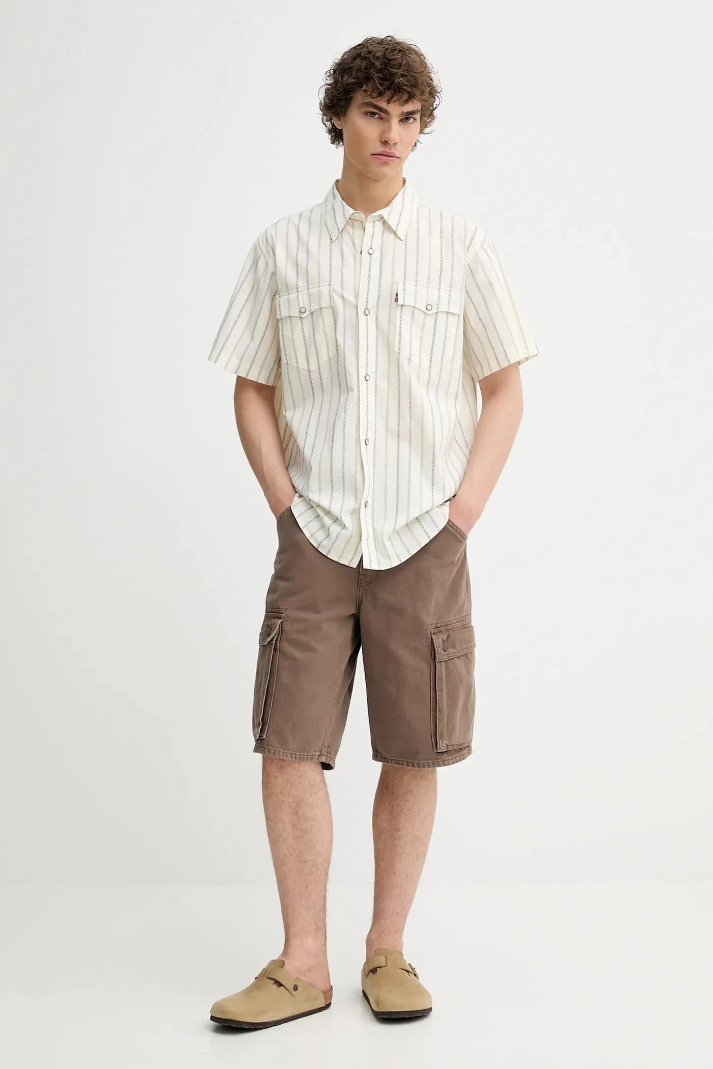 Джинсовые шорты 478 BAGGY CARGO SHORTS - фото 2