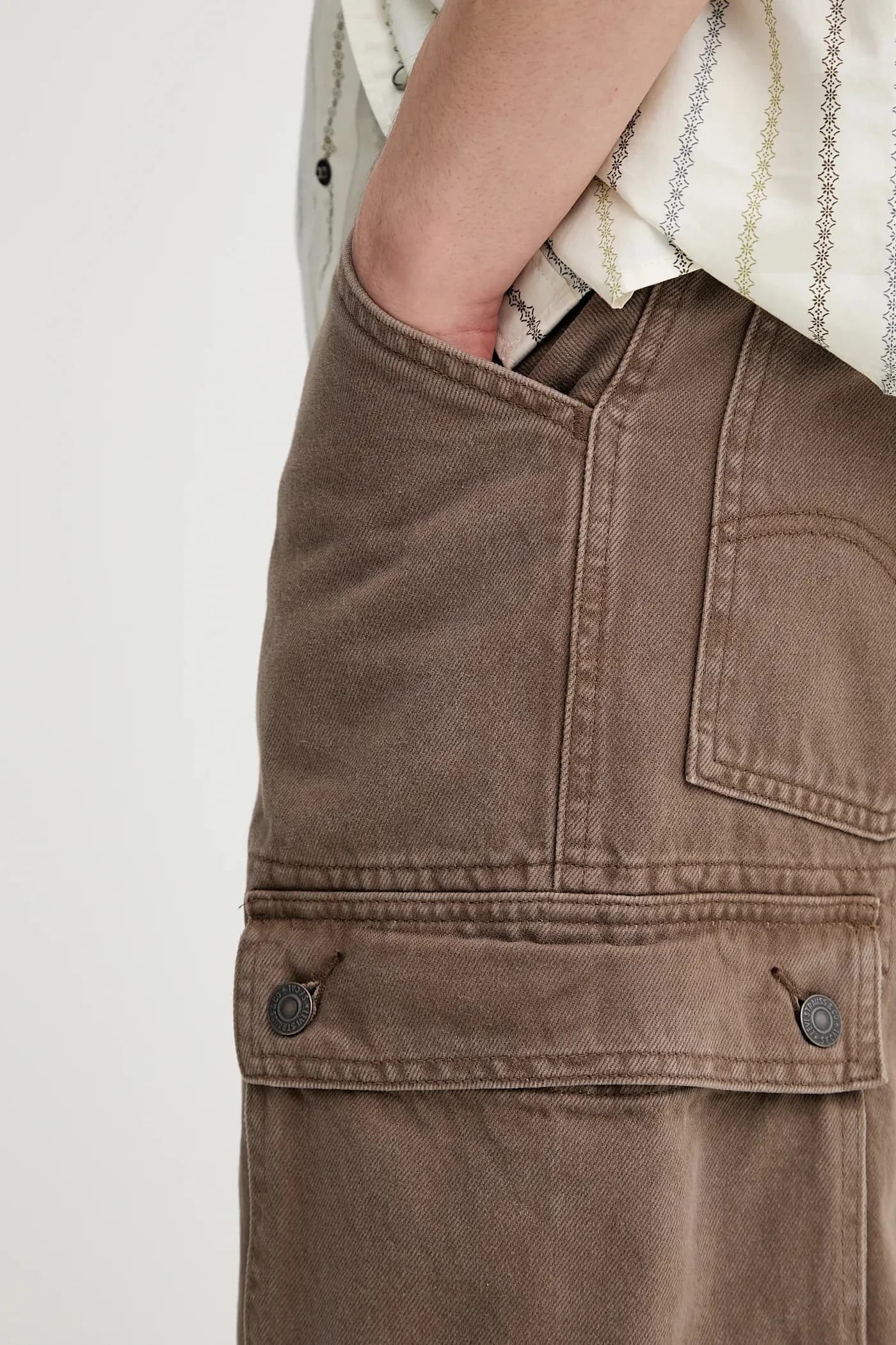 Джинсовые шорты 478 BAGGY CARGO SHORTS - фото 4