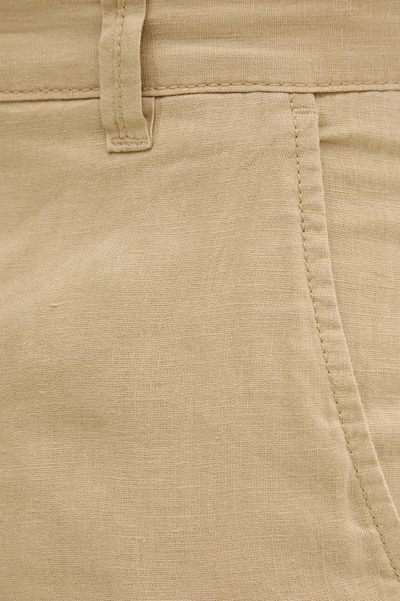 Льняные шорты - фото 4