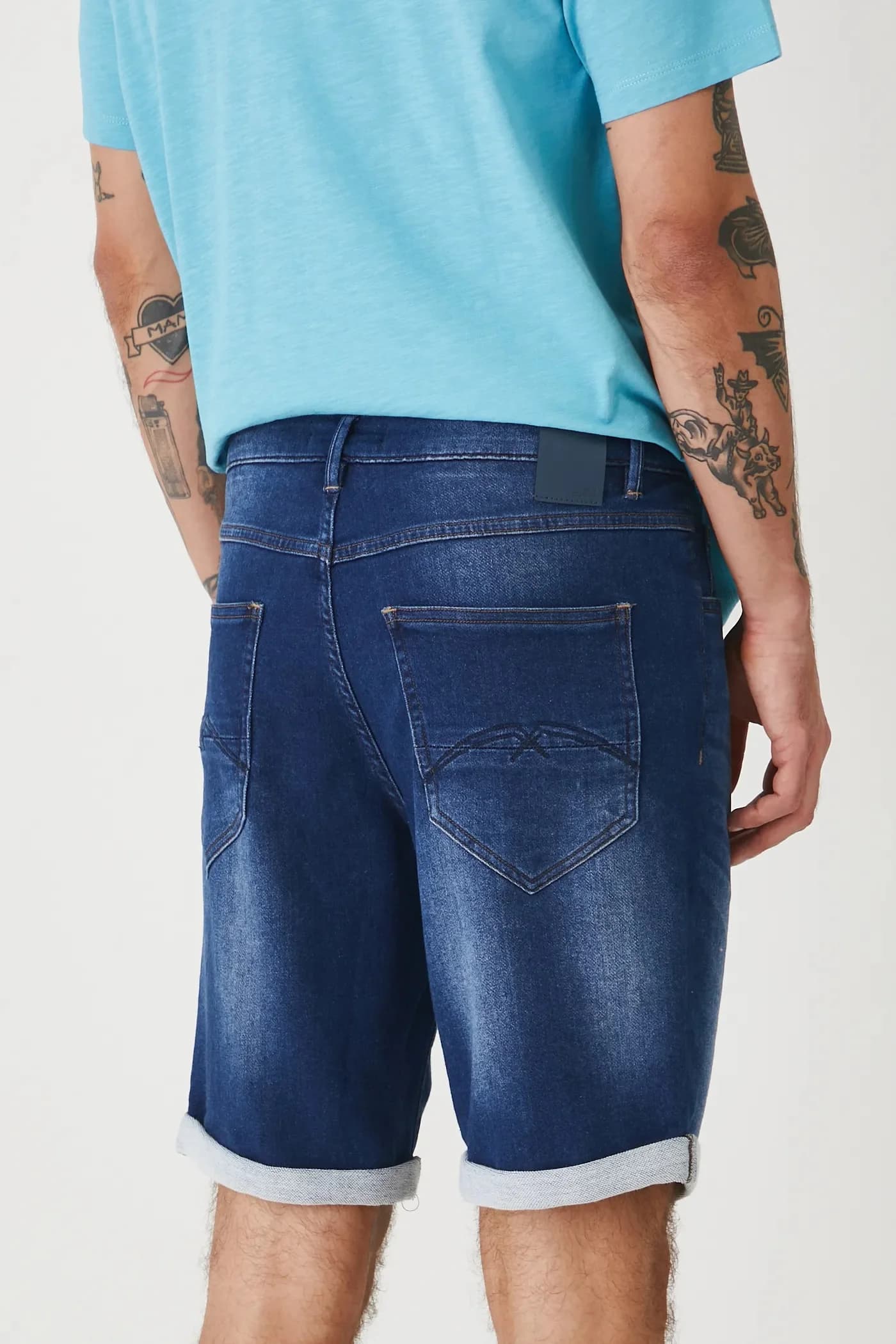 Джинсовые шорты - фото 3