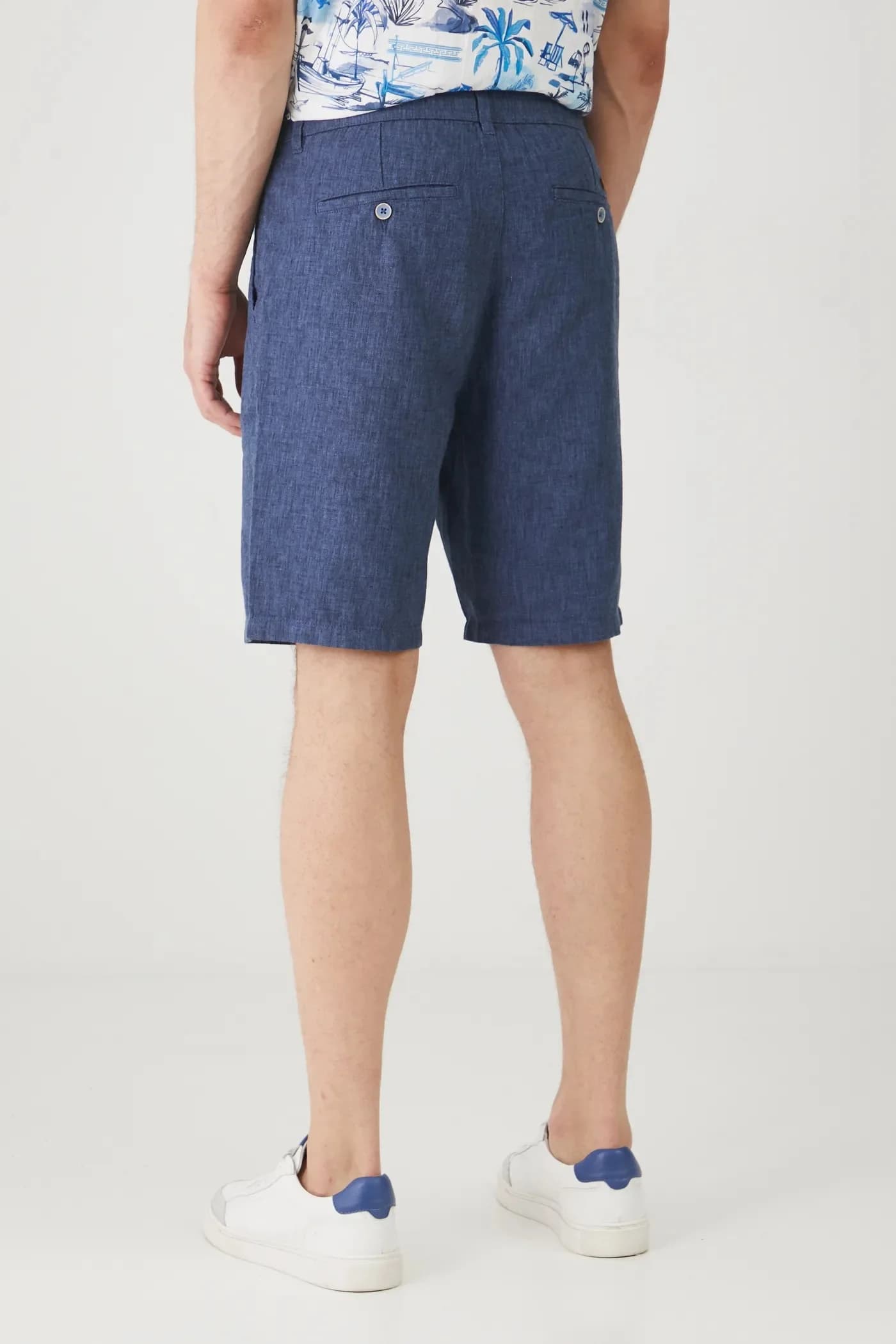 Льняные шорты - фото 3