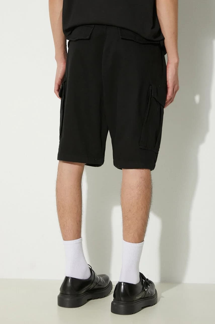 Джинсовые шорты из авиационного хлопка - фото 3