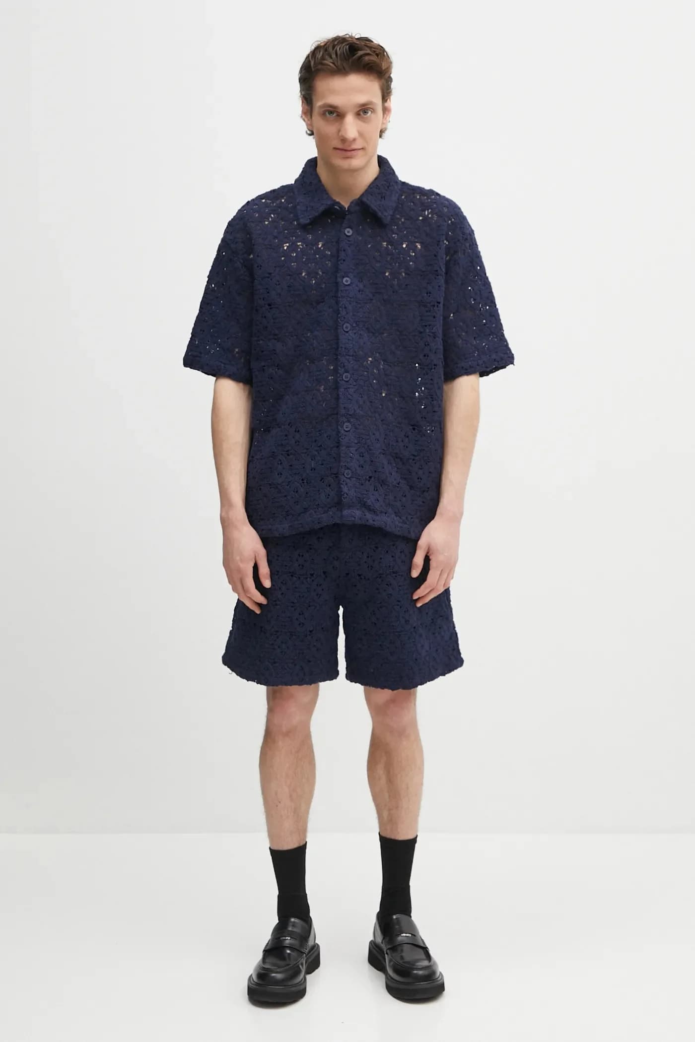 Короткие кружевные щитки - фото 5