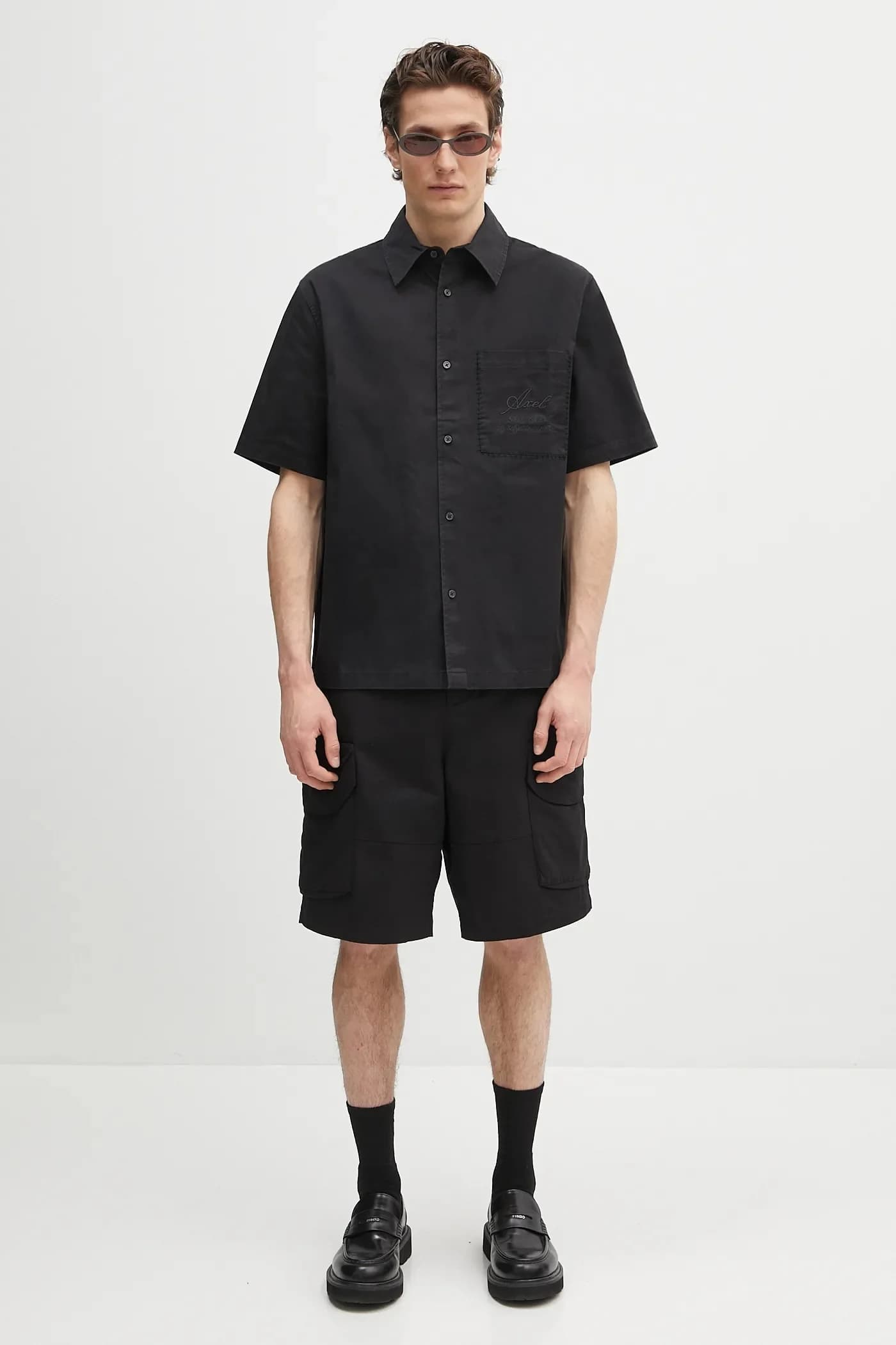 Хлопковые шорты карго - фото 5