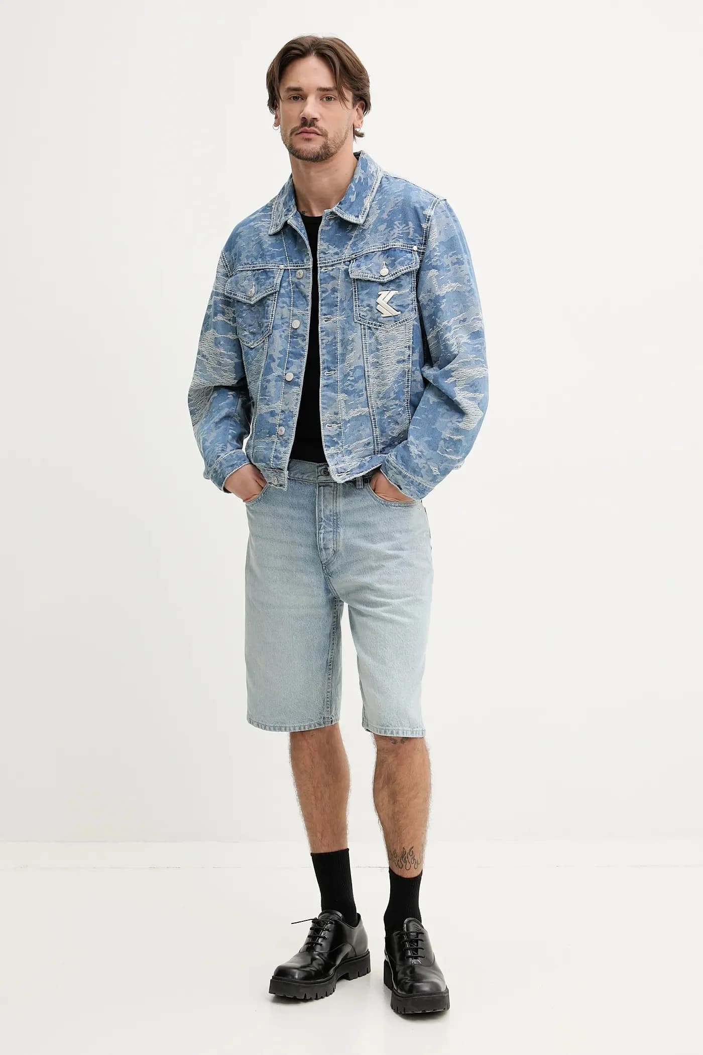 Джинсовые шорты - фото 2