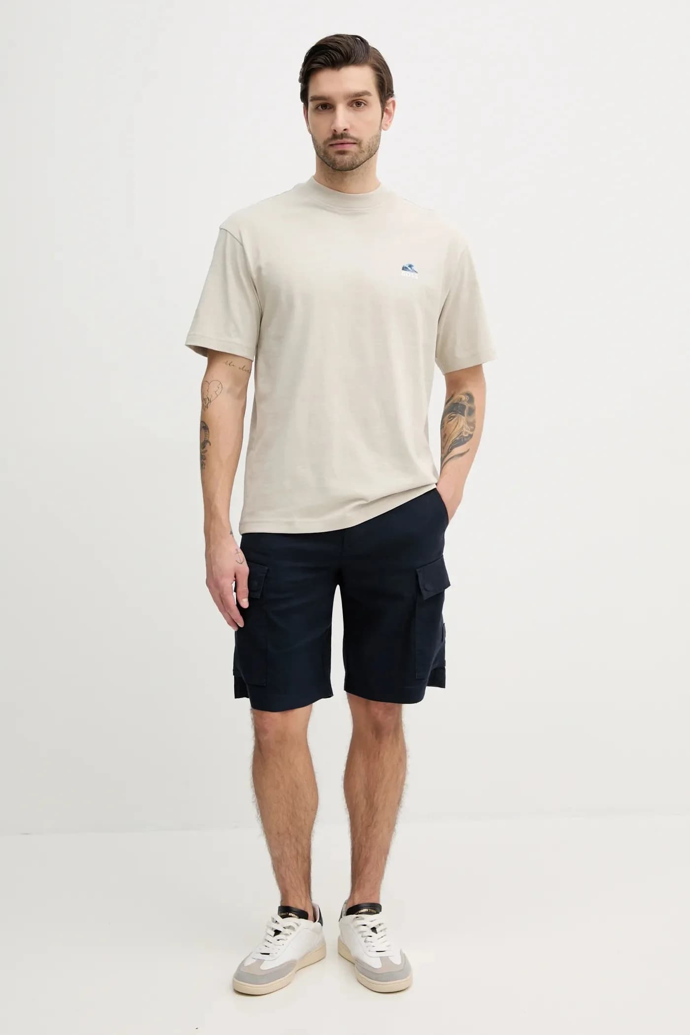 Льняные шорты - фото 2