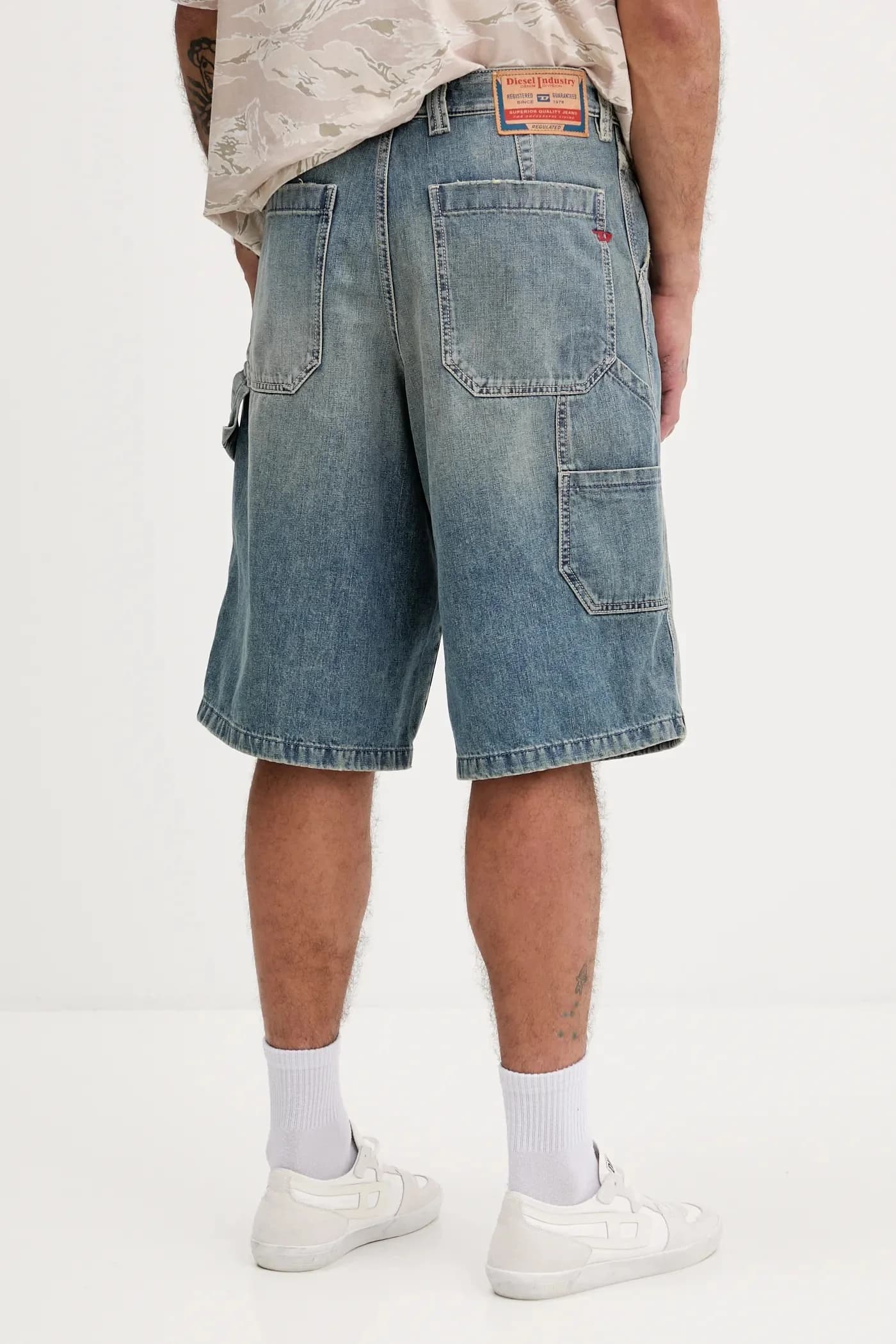 джинсовые шорты D-LIVERY-W-SHORT - фото 3