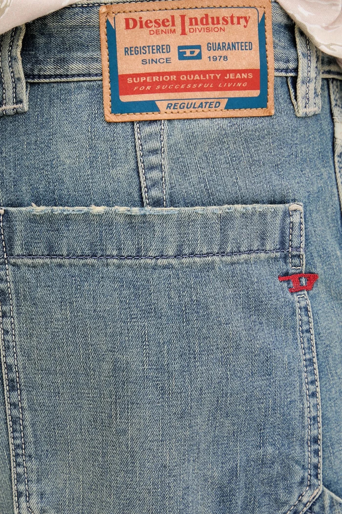 джинсовые шорты D-LIVERY-W-SHORT - фото 4