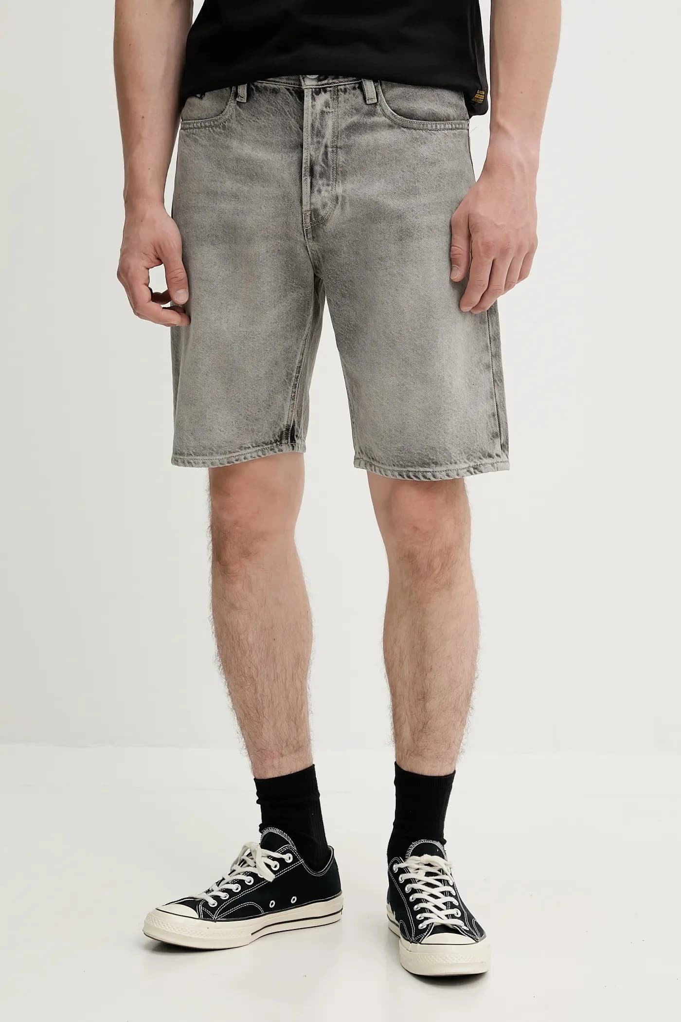 Хлопковые джинсовые шорты