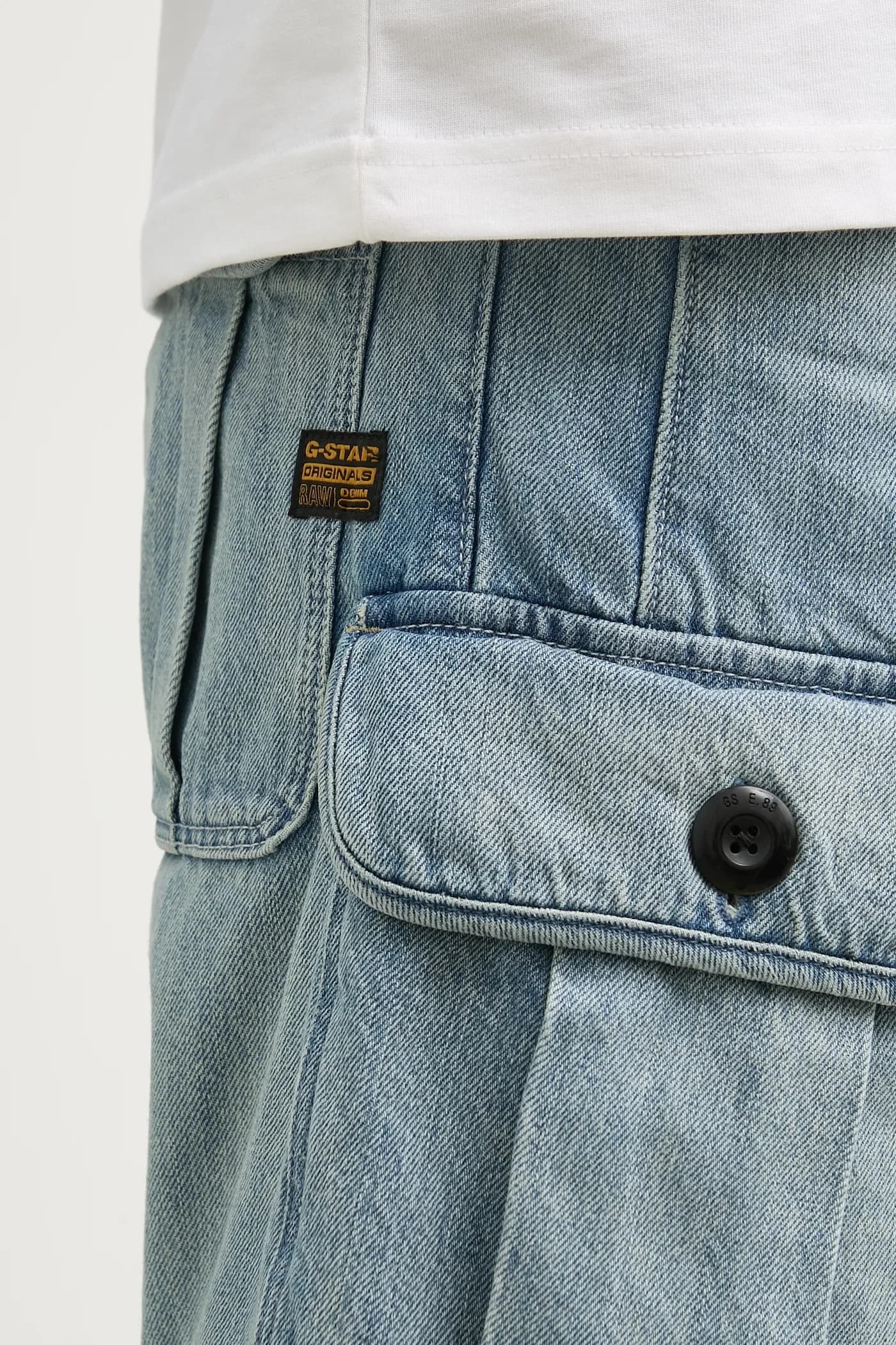 Джинсовые шорты - фото 4