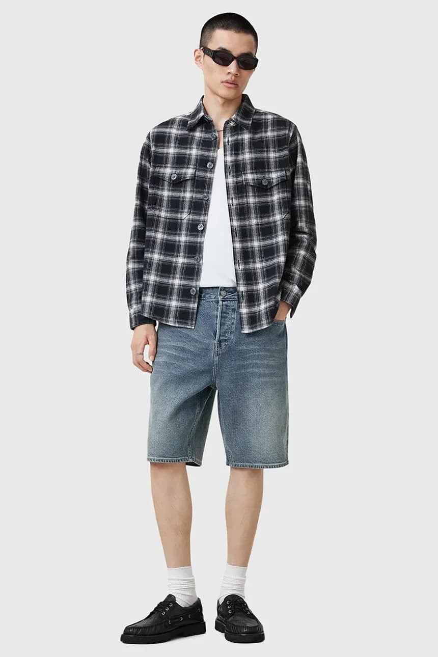 джинсовые шорты SWITCH