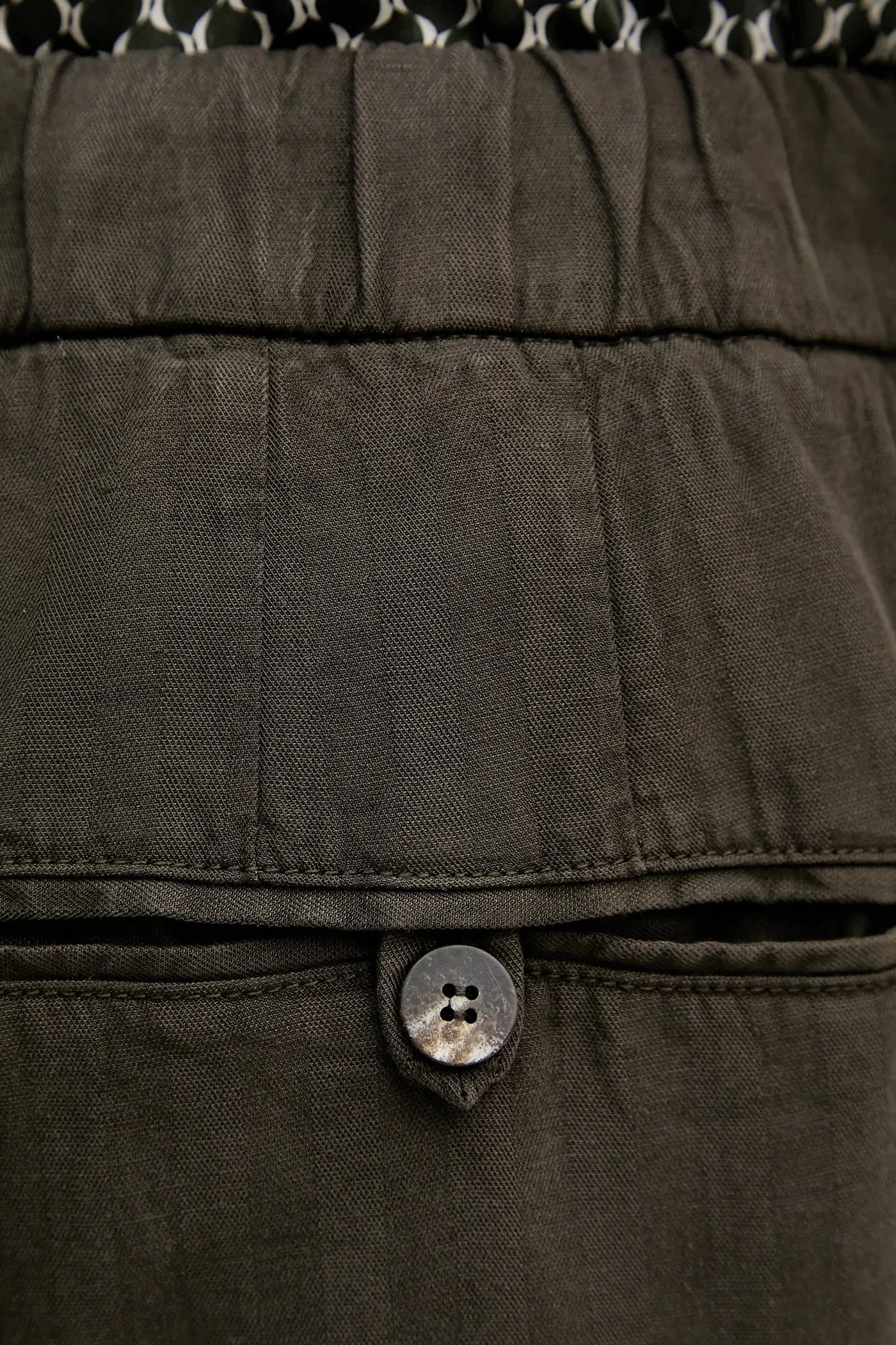 Шорты из смесового льна - фото 4