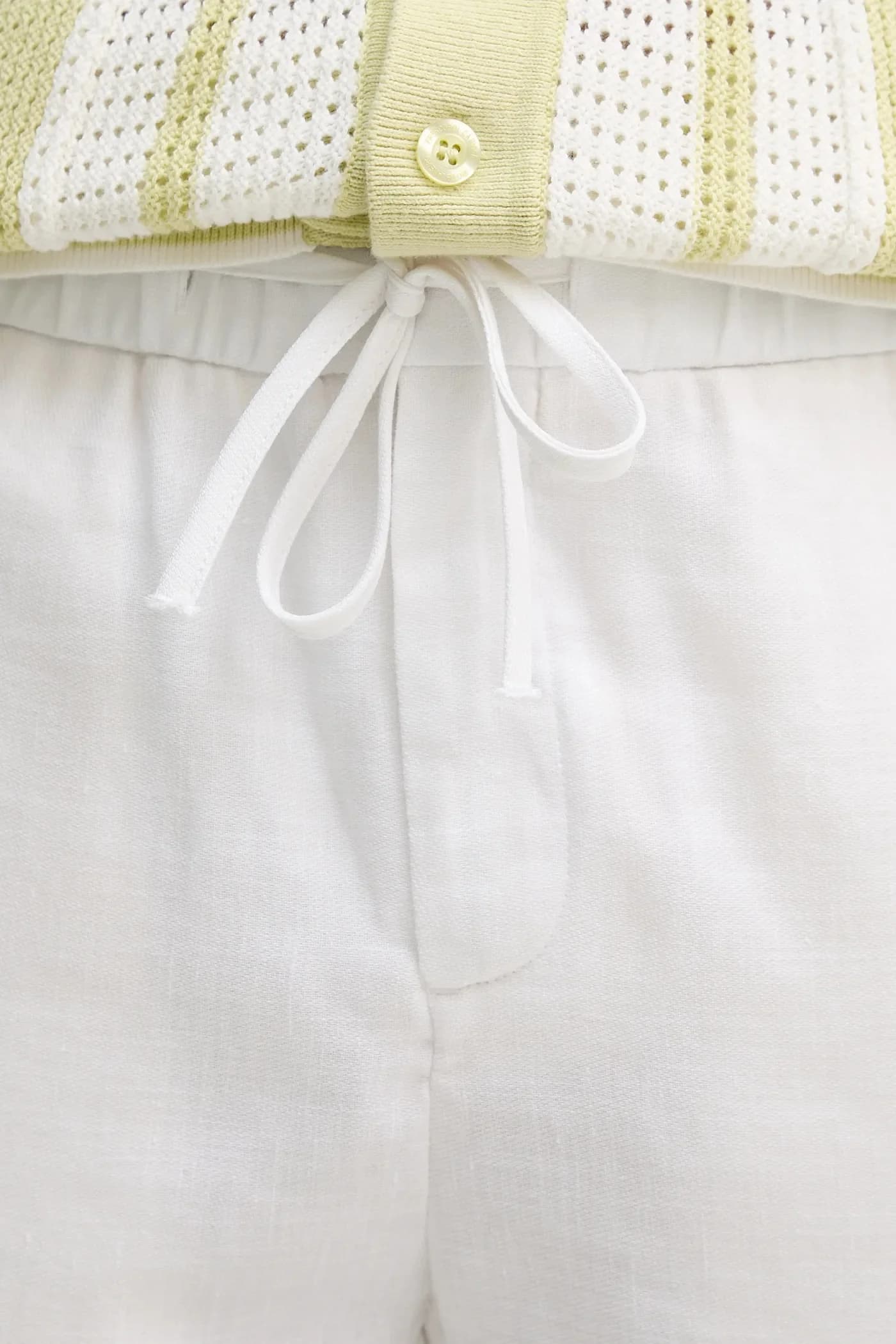 Льняные шорты - фото 4