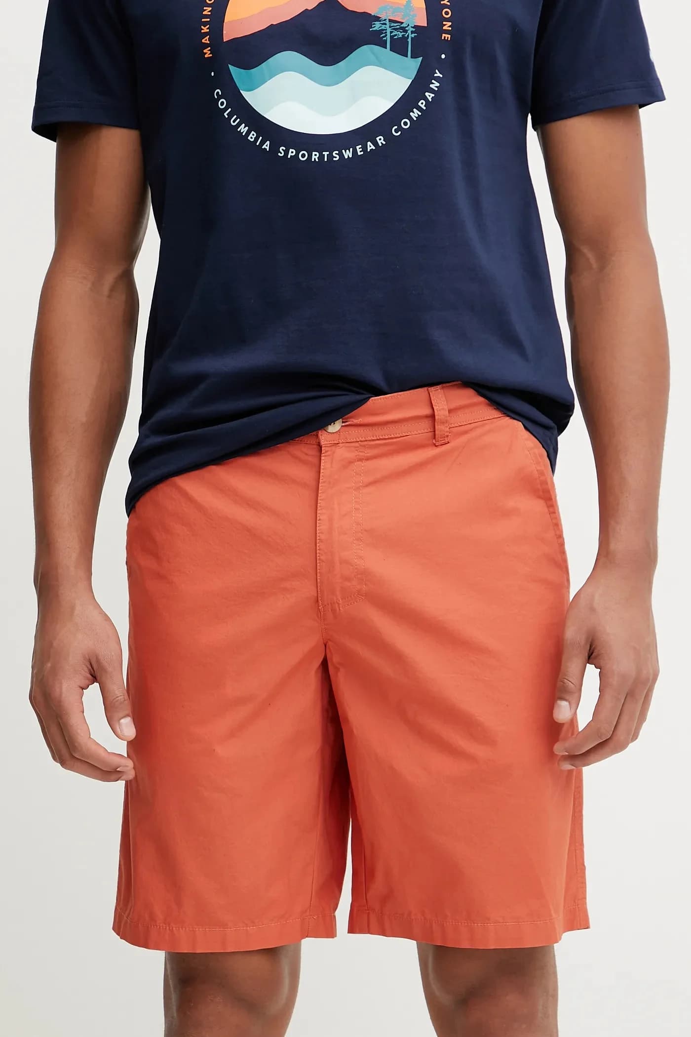 Потертые хлопковые шорты