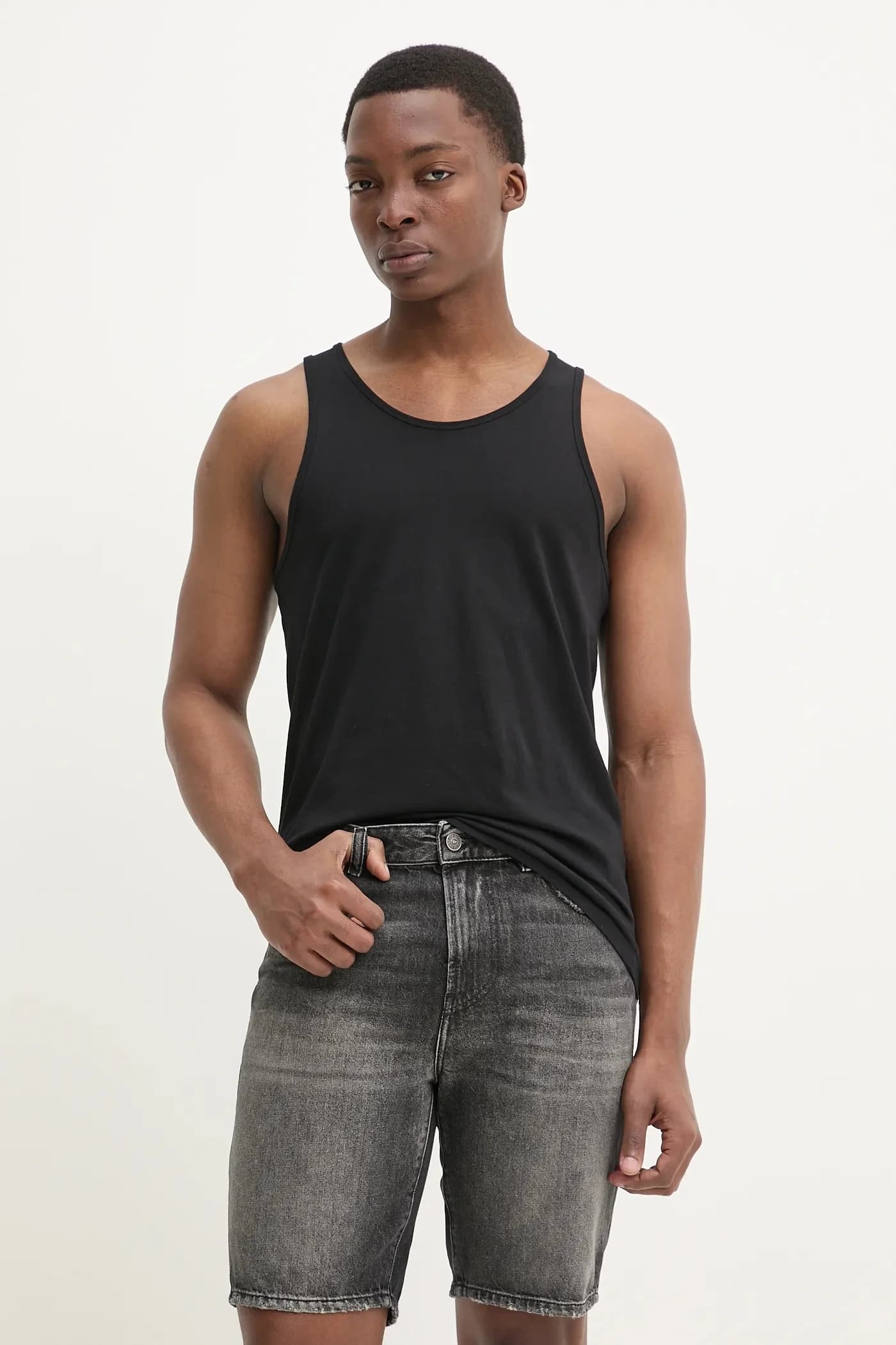 джинсовые шорты D-FIN SHORTS