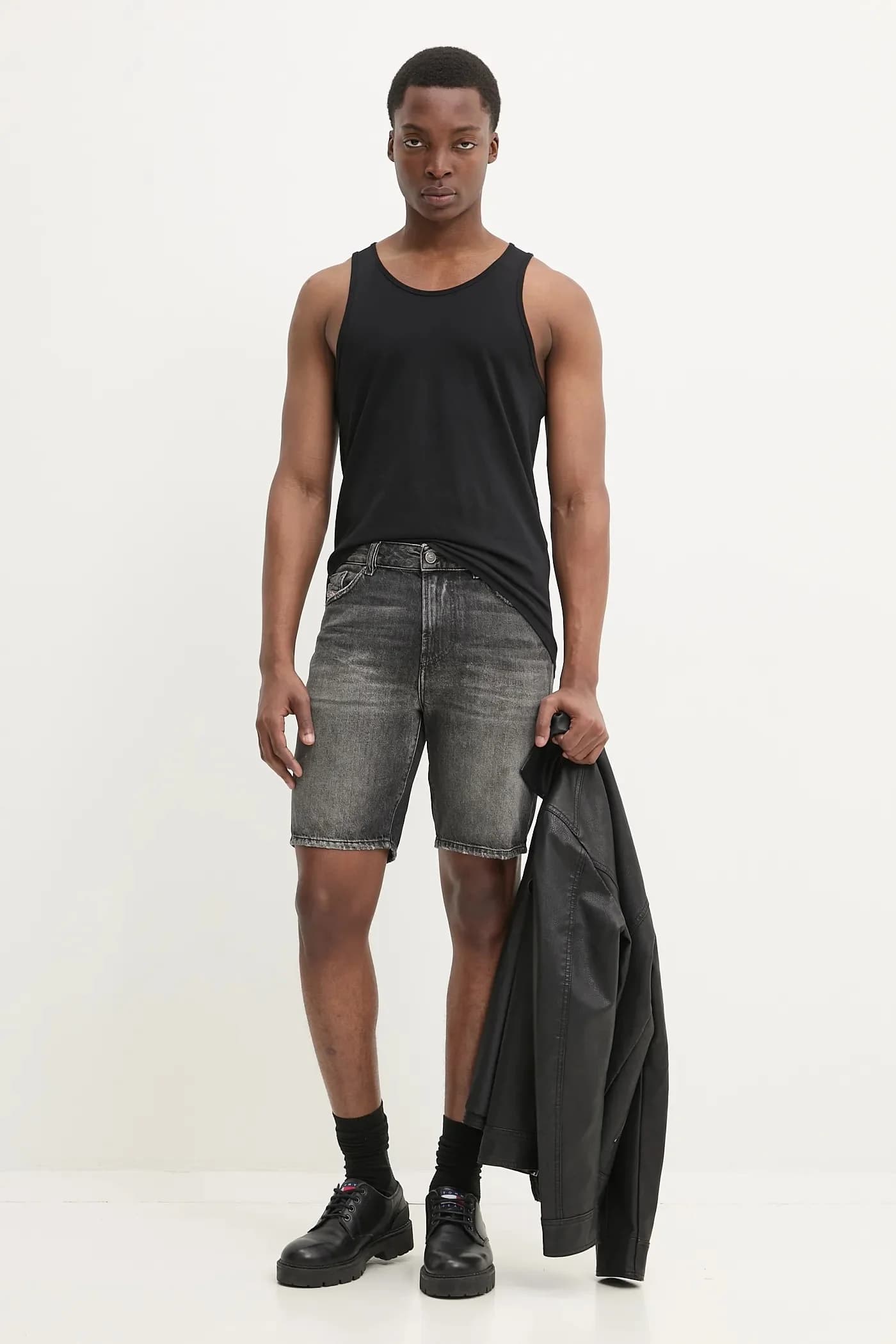 джинсовые шорты D-FIN SHORTS - фото 2