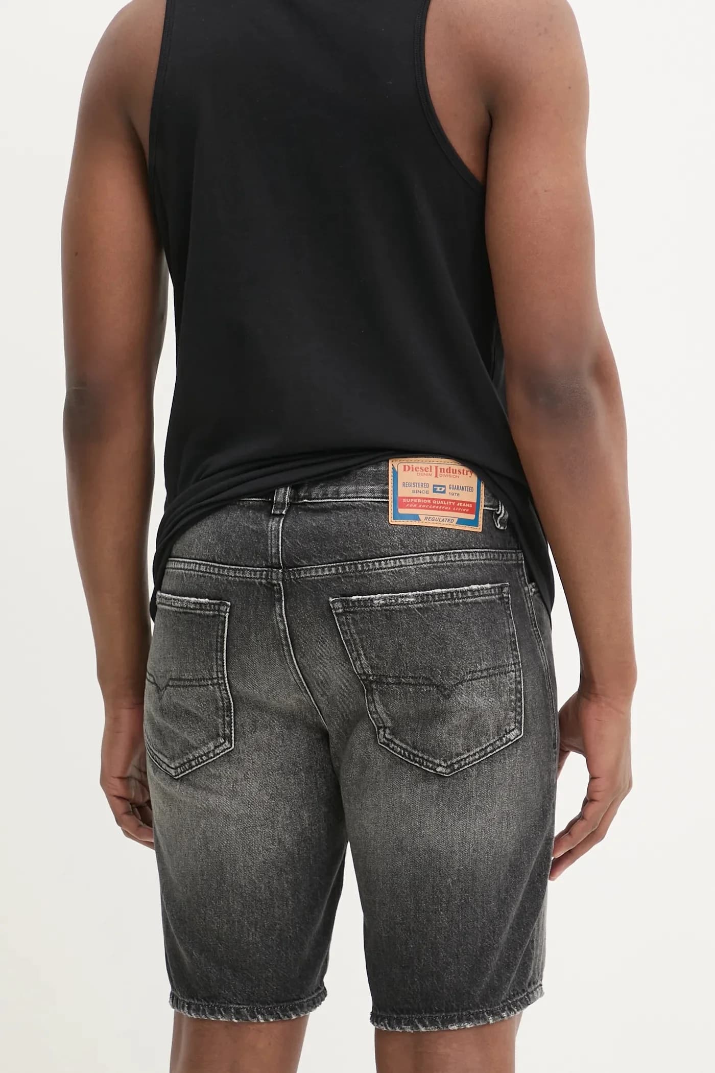 джинсовые шорты D-FIN SHORTS - фото 3