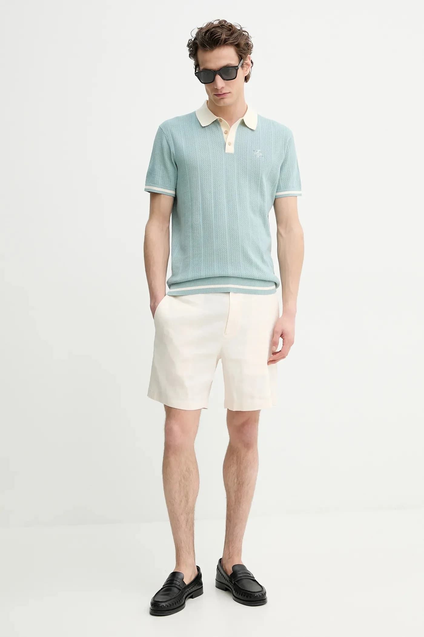 Льняные шорты - фото 2