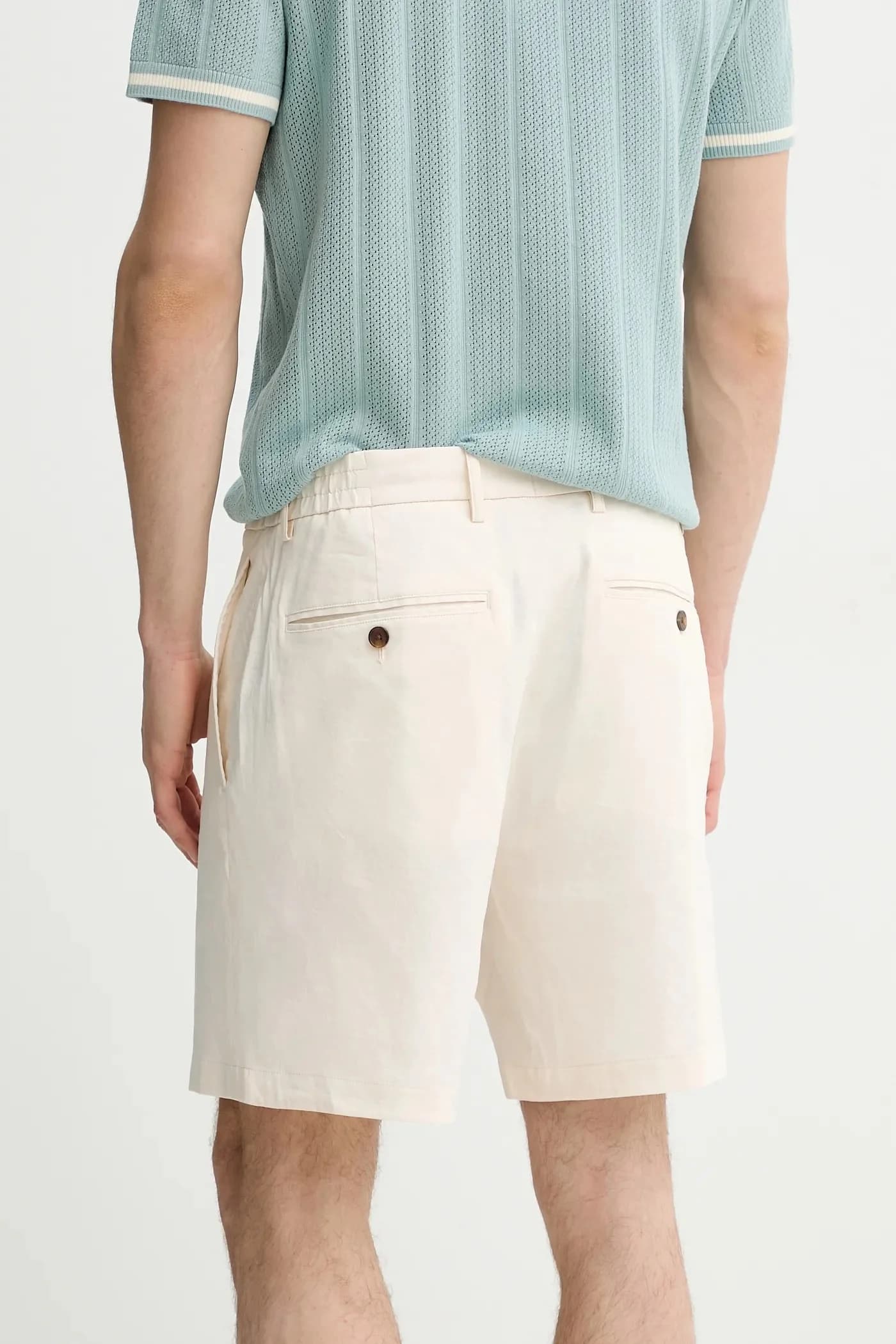 Льняные шорты - фото 3