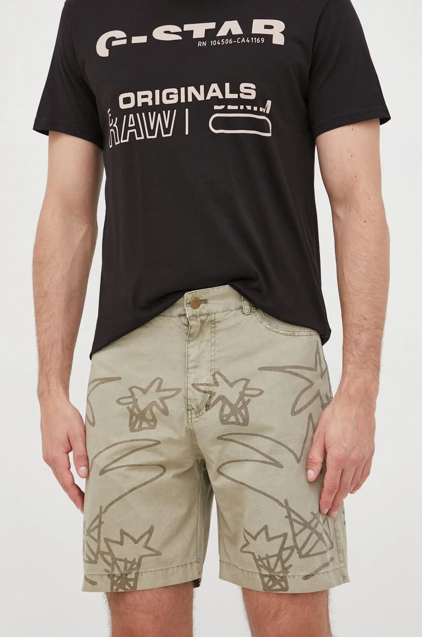 Хлопковые шорты 22SMPW15