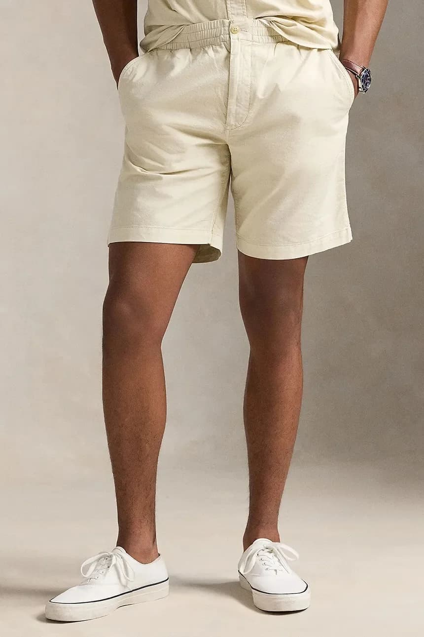 Хлопковые шорты с плоской передней частью - фото 2