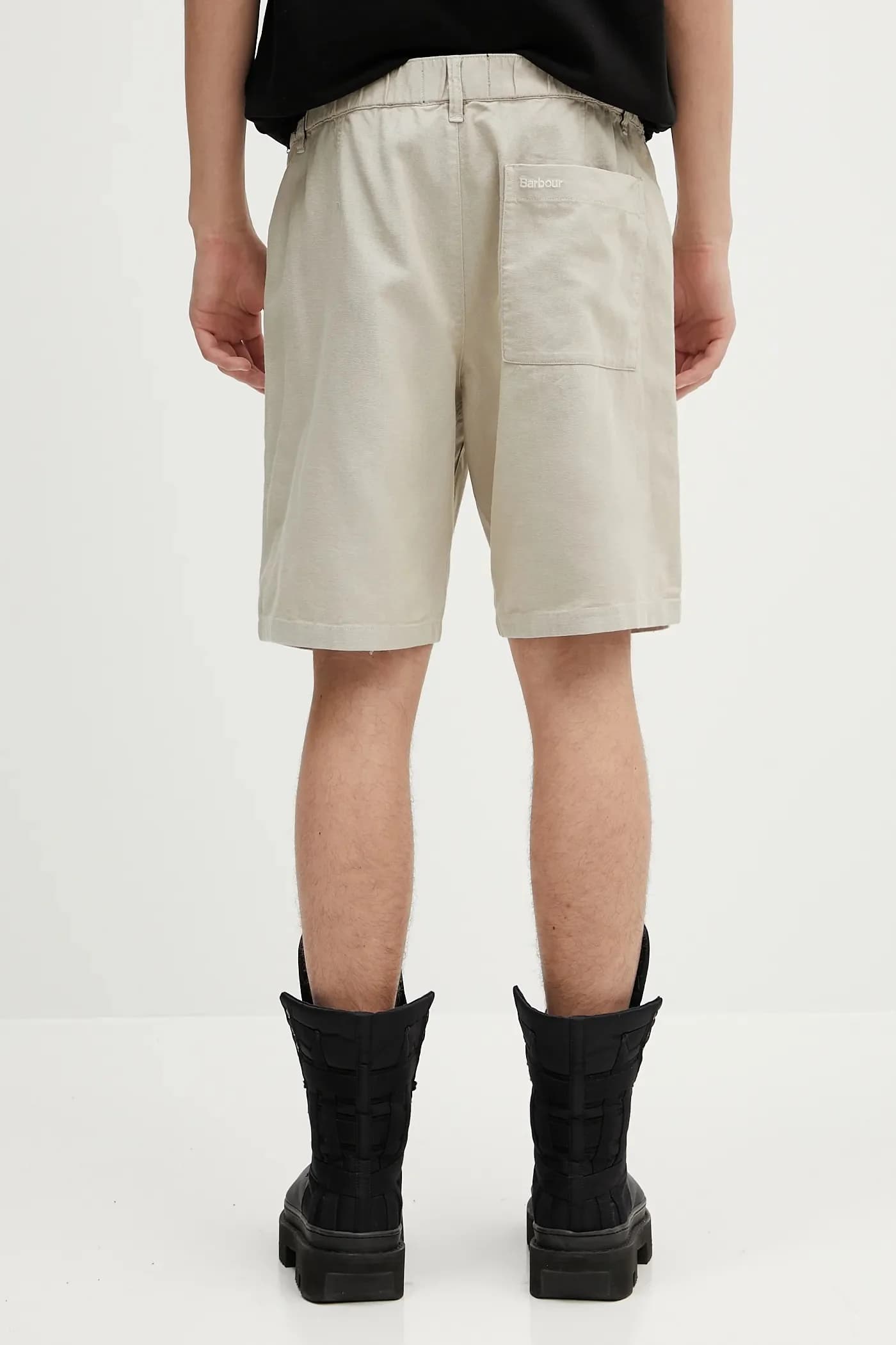 Шорты Barbour Короткие шорты из натуральной льняной смеси - фото 3