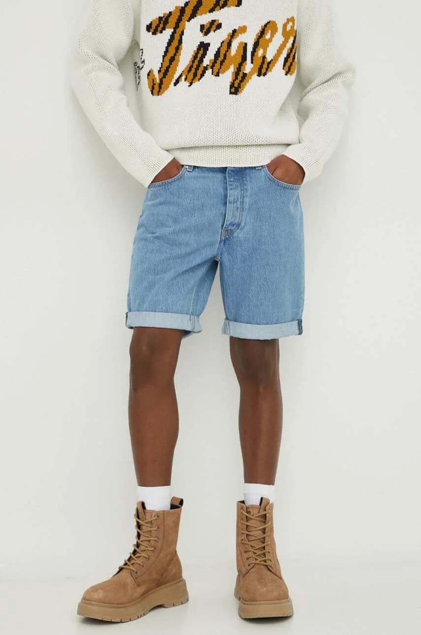 Джинсовые шорты - фото 2