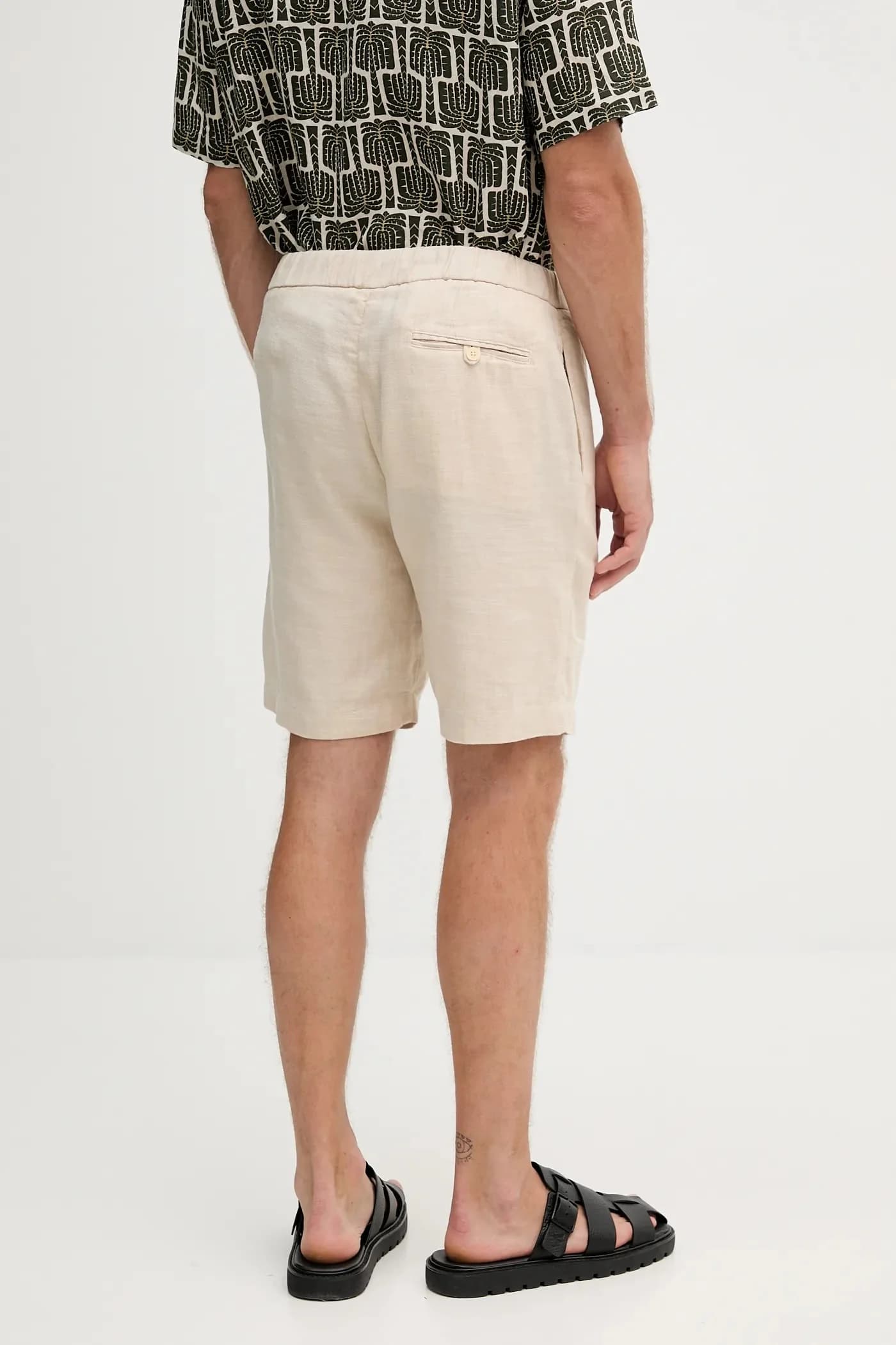 Льняные шорты - фото 3