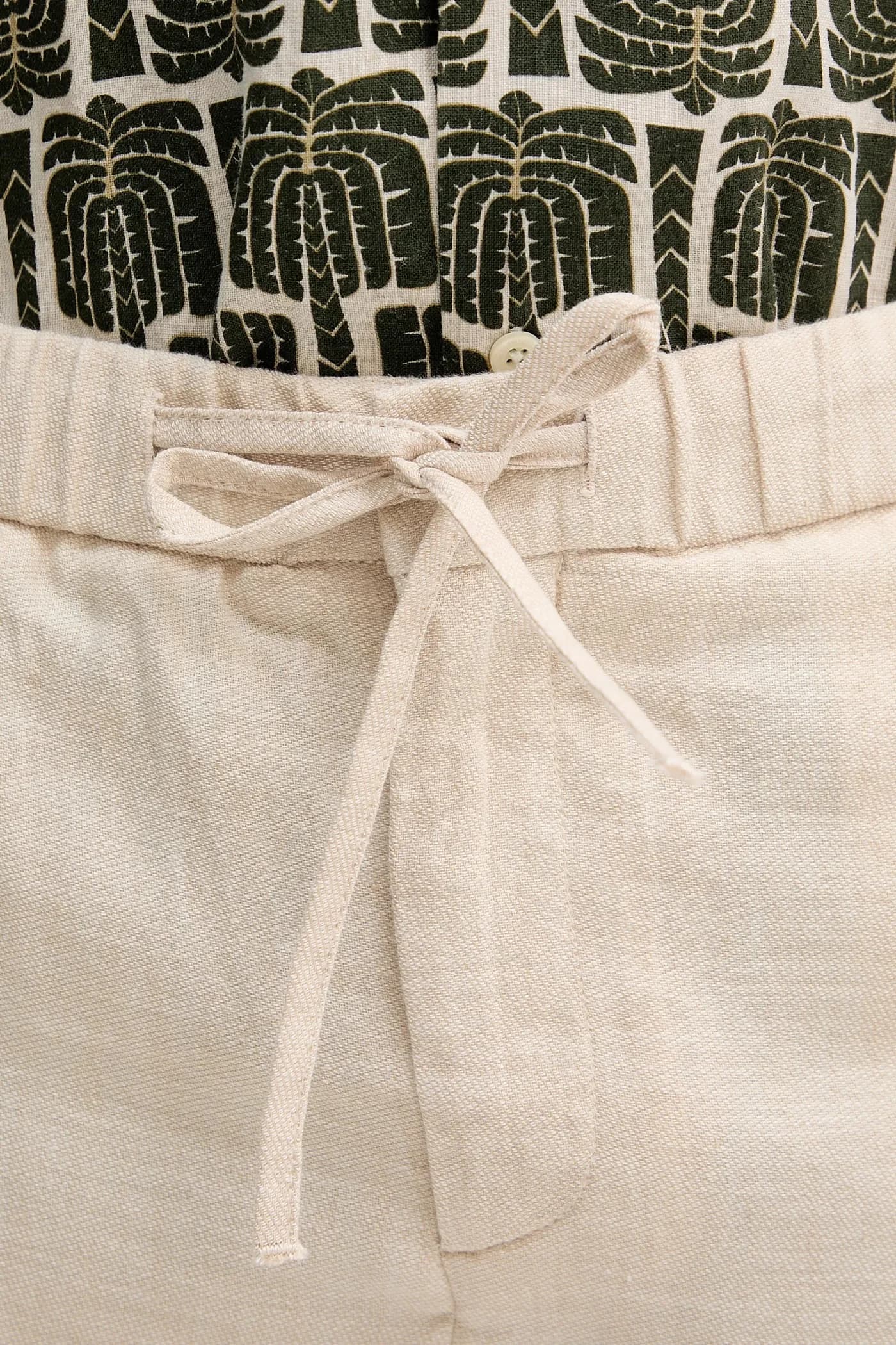 Льняные шорты - фото 4