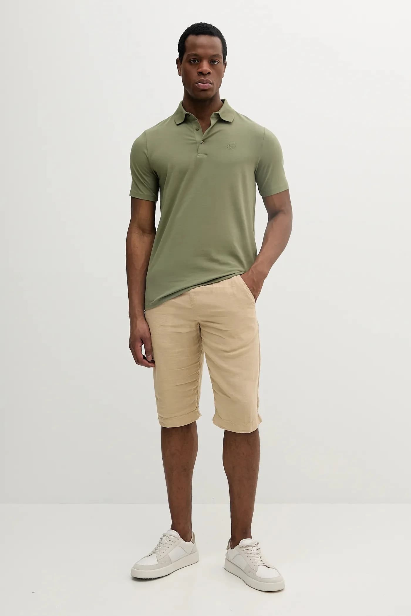 Льняные шорты - фото 2