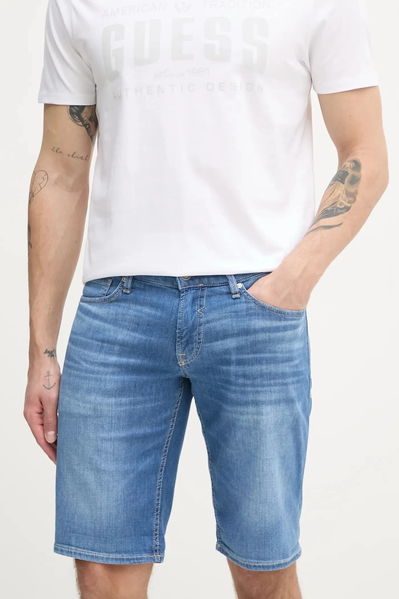 джинсовые шорты SONNY