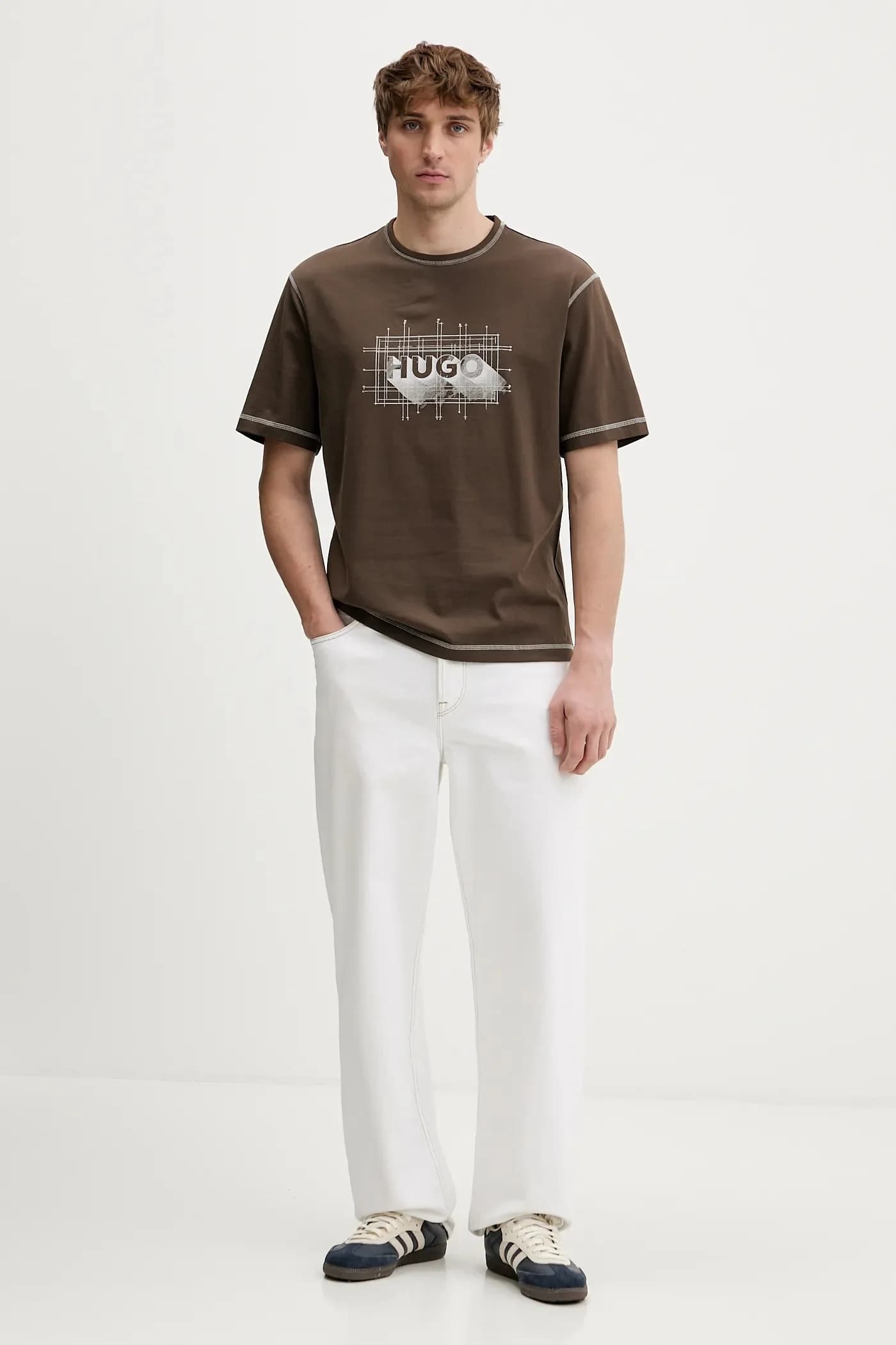 Хлопковая футболка Nothal - фото 2