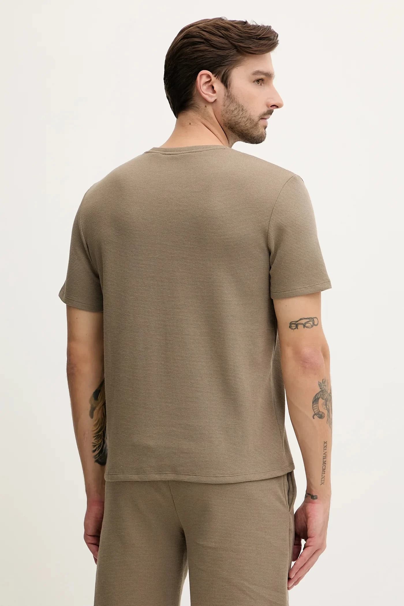 Lounge Вафельная футболка - фото 3