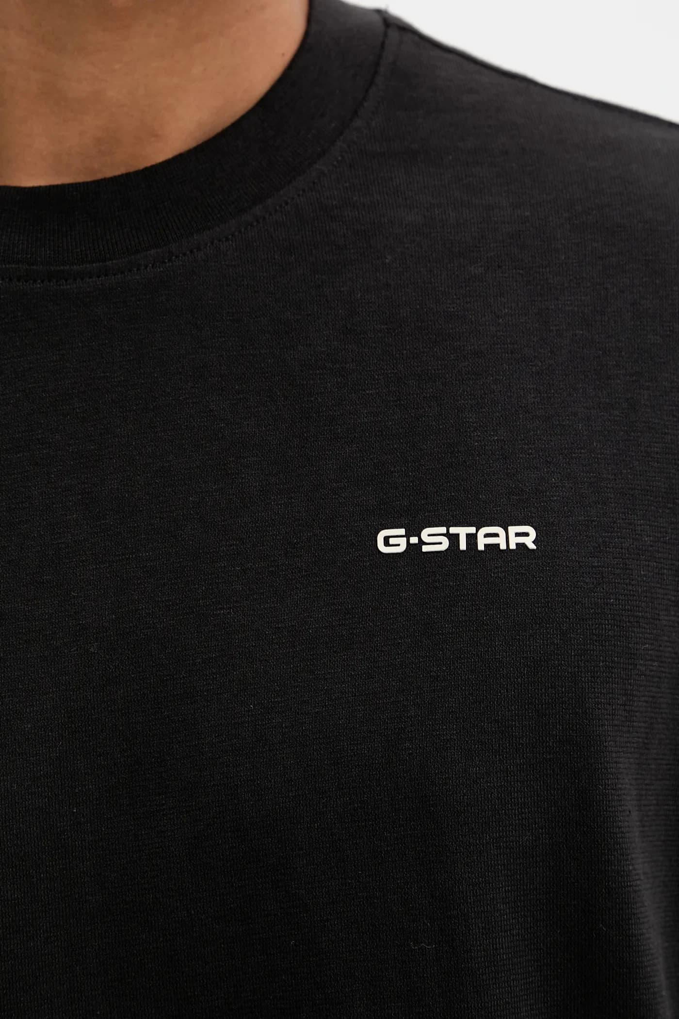 Хлопковая футболка свободного кроя - фото 5