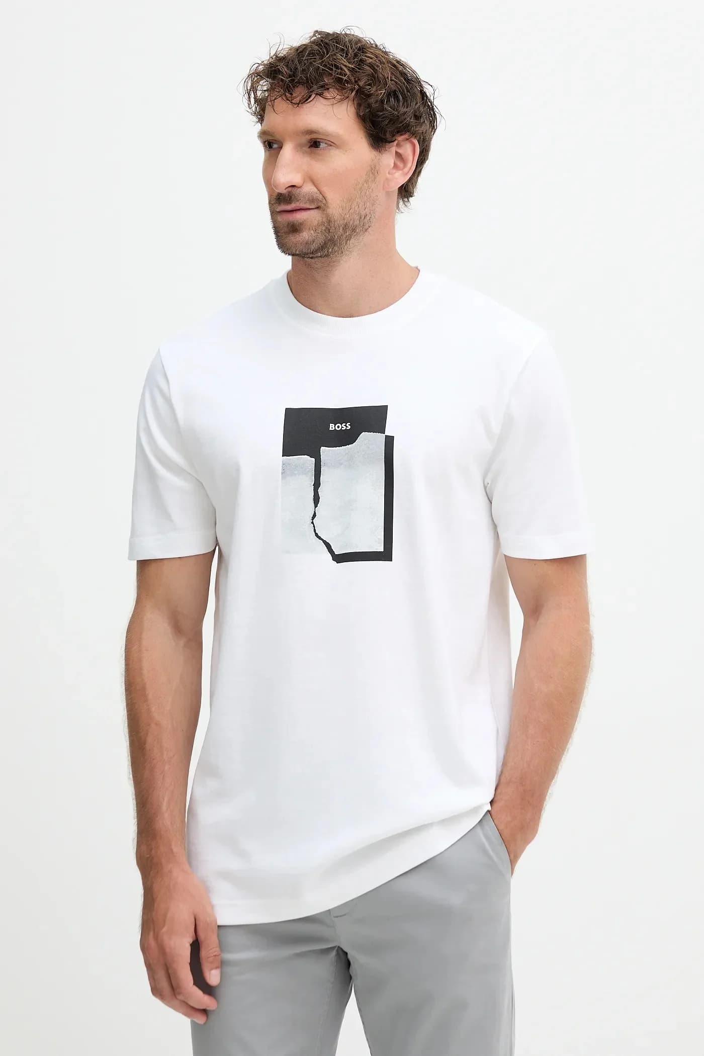 Хлопковая футболка Te_brokenice