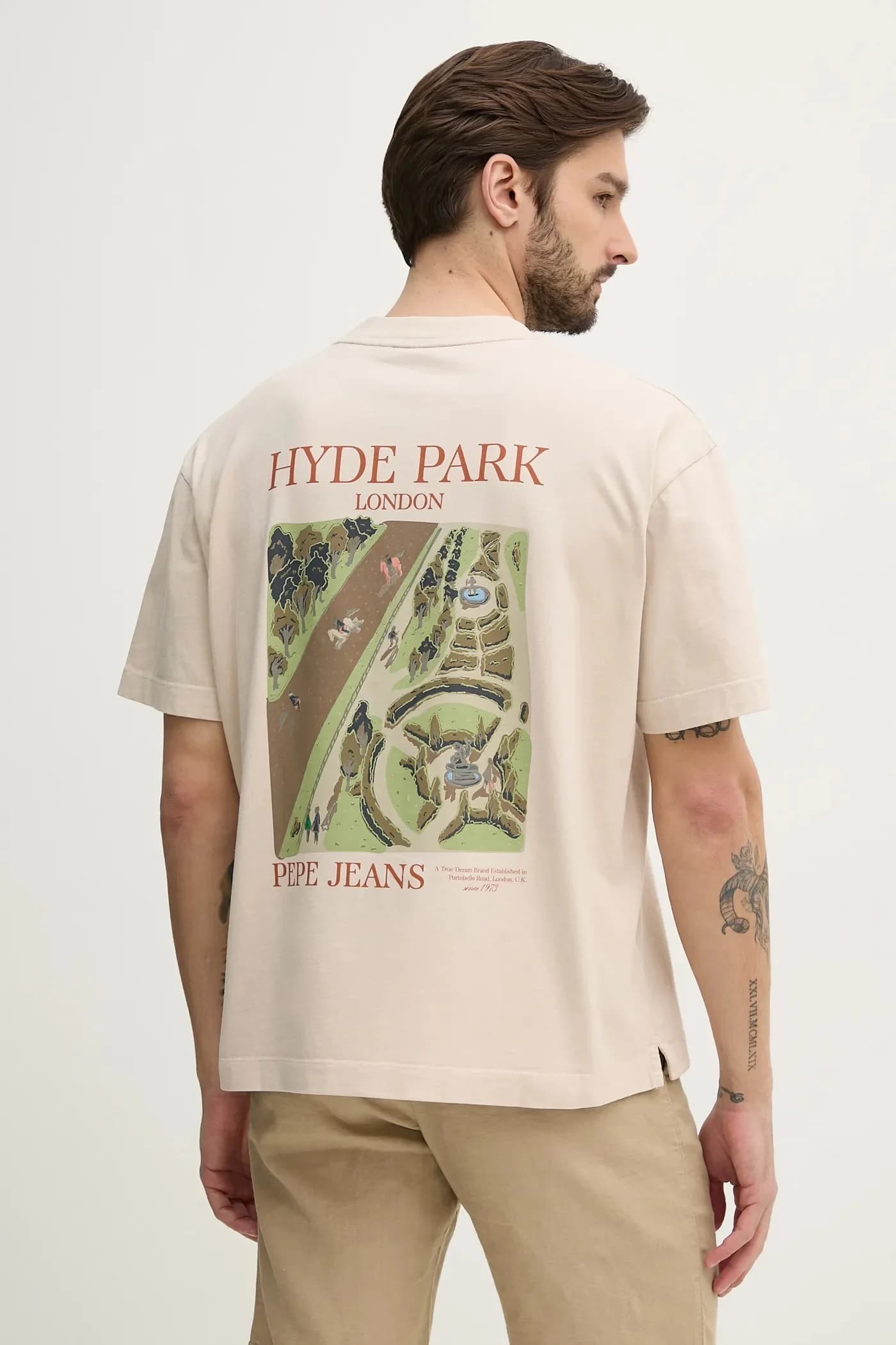 Хлопковая футболка DUSTER TEE