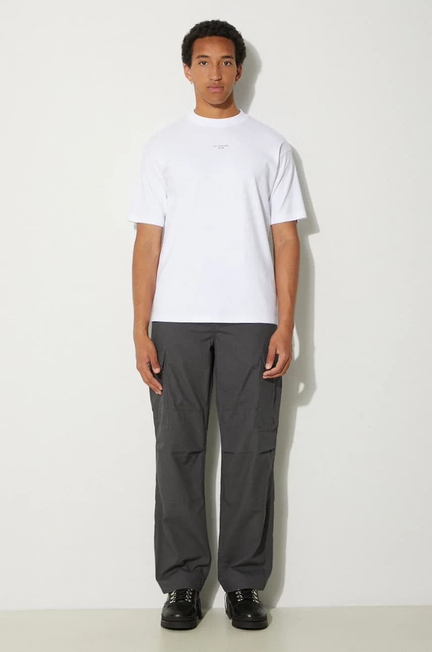 Хлопковая футболка с надписью Classique - фото 2