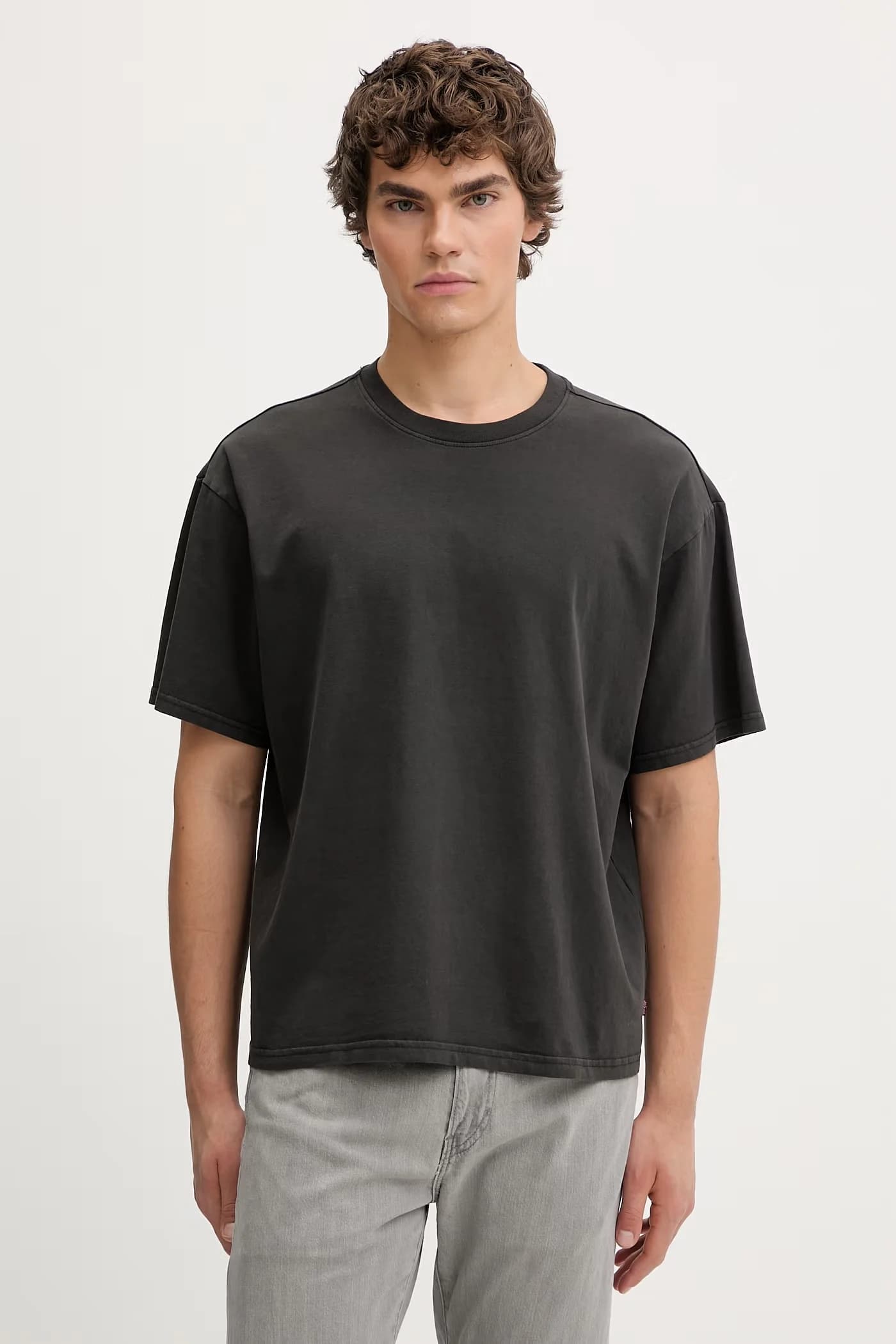 Хлопковая футболка BOXY SS