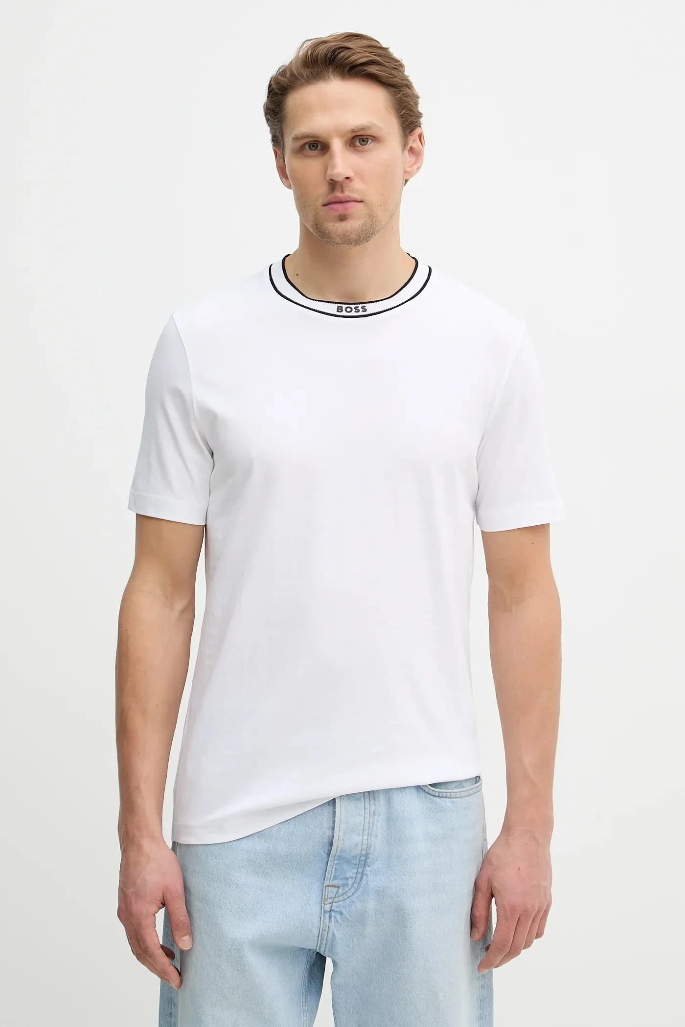 Хлопковая футболка-футболка 5