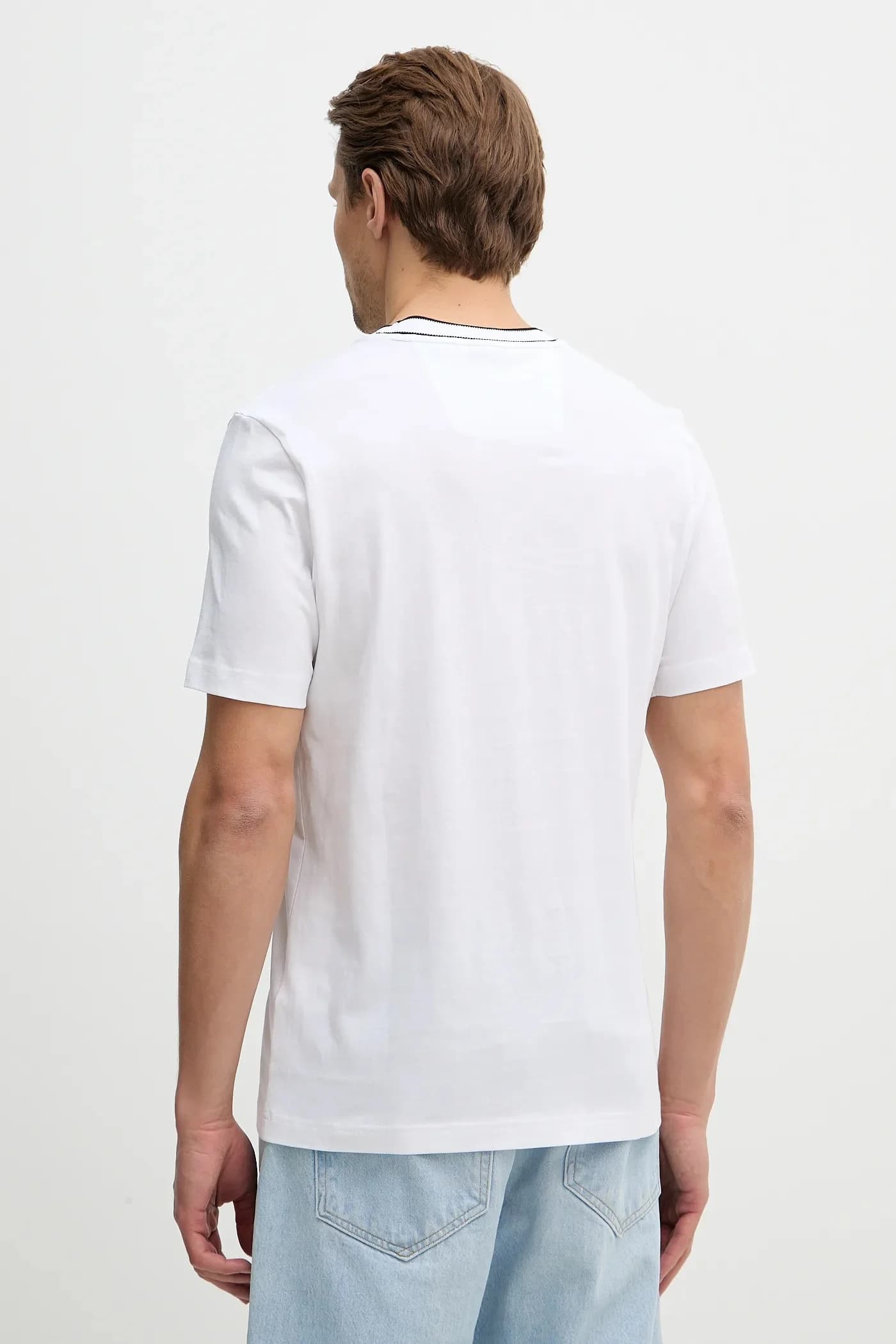 Хлопковая футболка-футболка 5 - фото 3