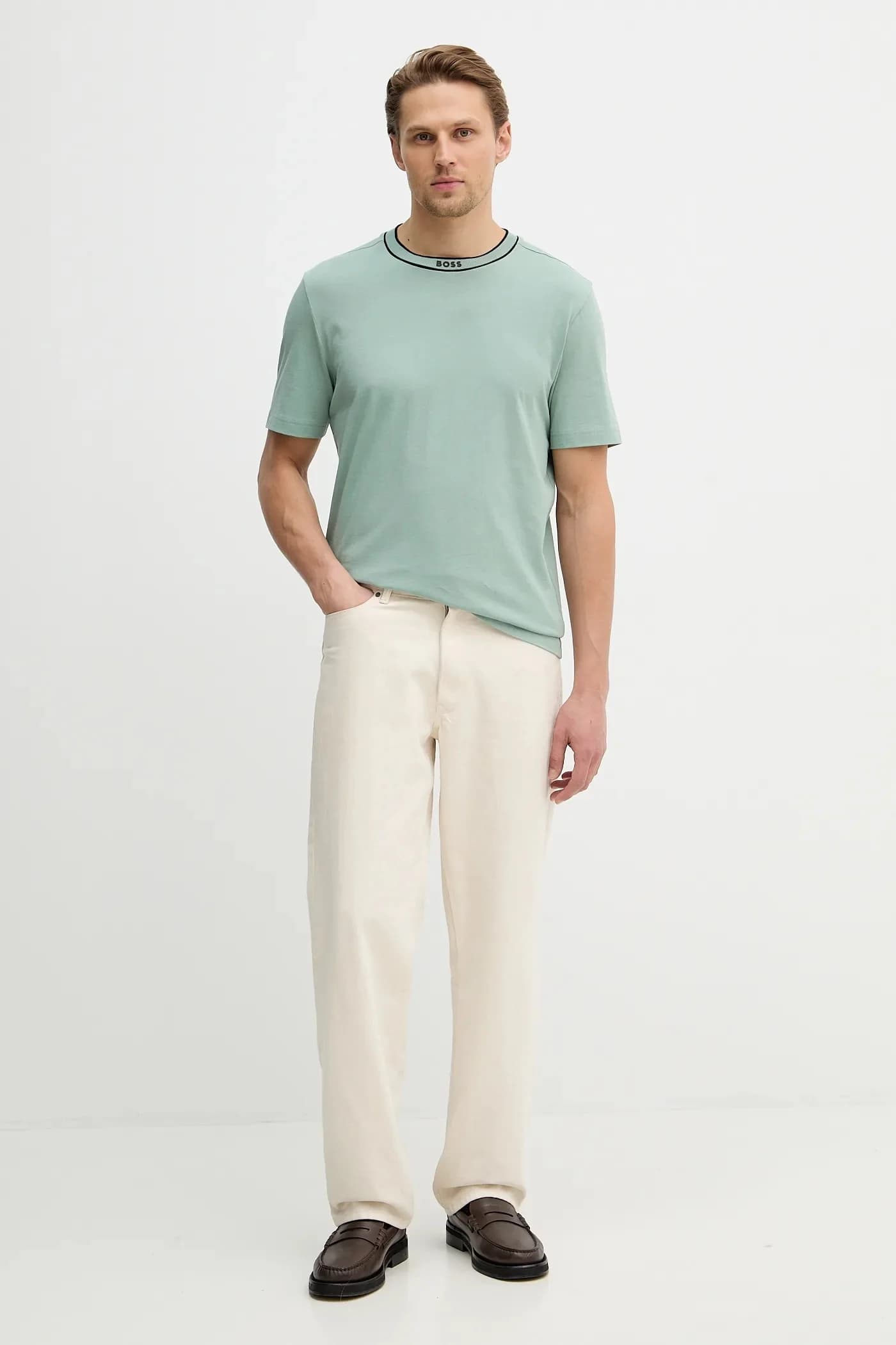 Хлопковая футболка-футболка 5 - фото 2