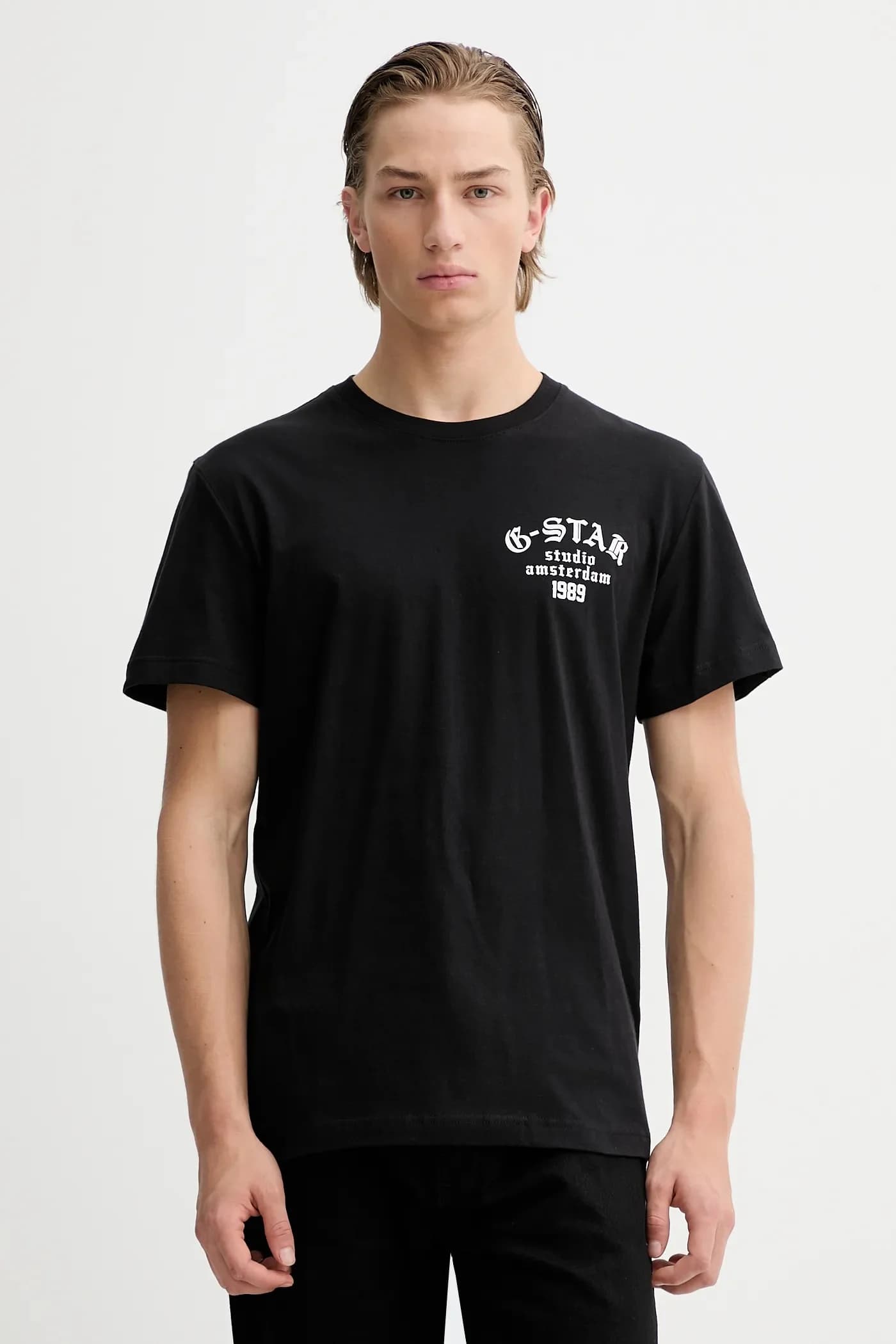 Хлопковая футболка Studio ams