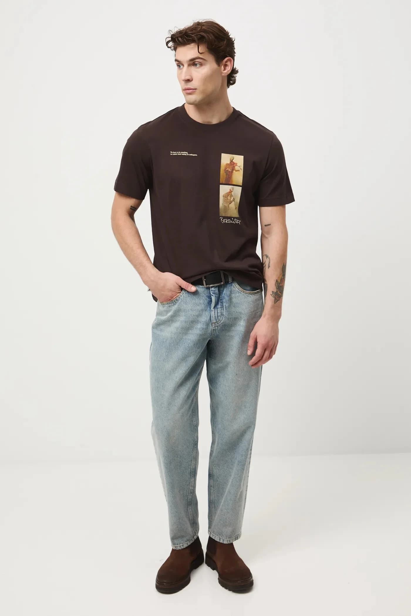 Хлопковая футболка - фото 3