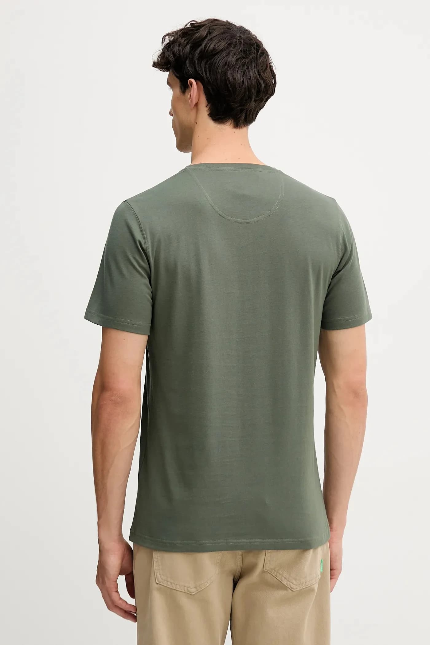 Хлопковая футболка ESSENTIALS - фото 3