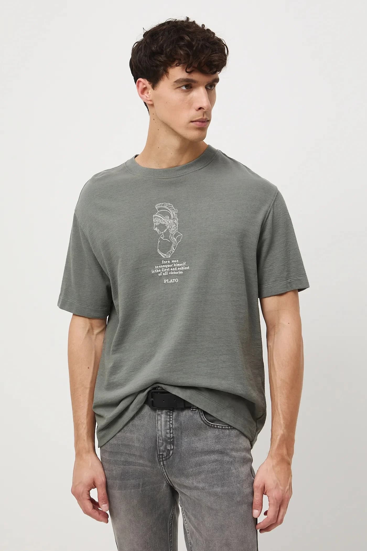 Хлопковая футболка - фото 2