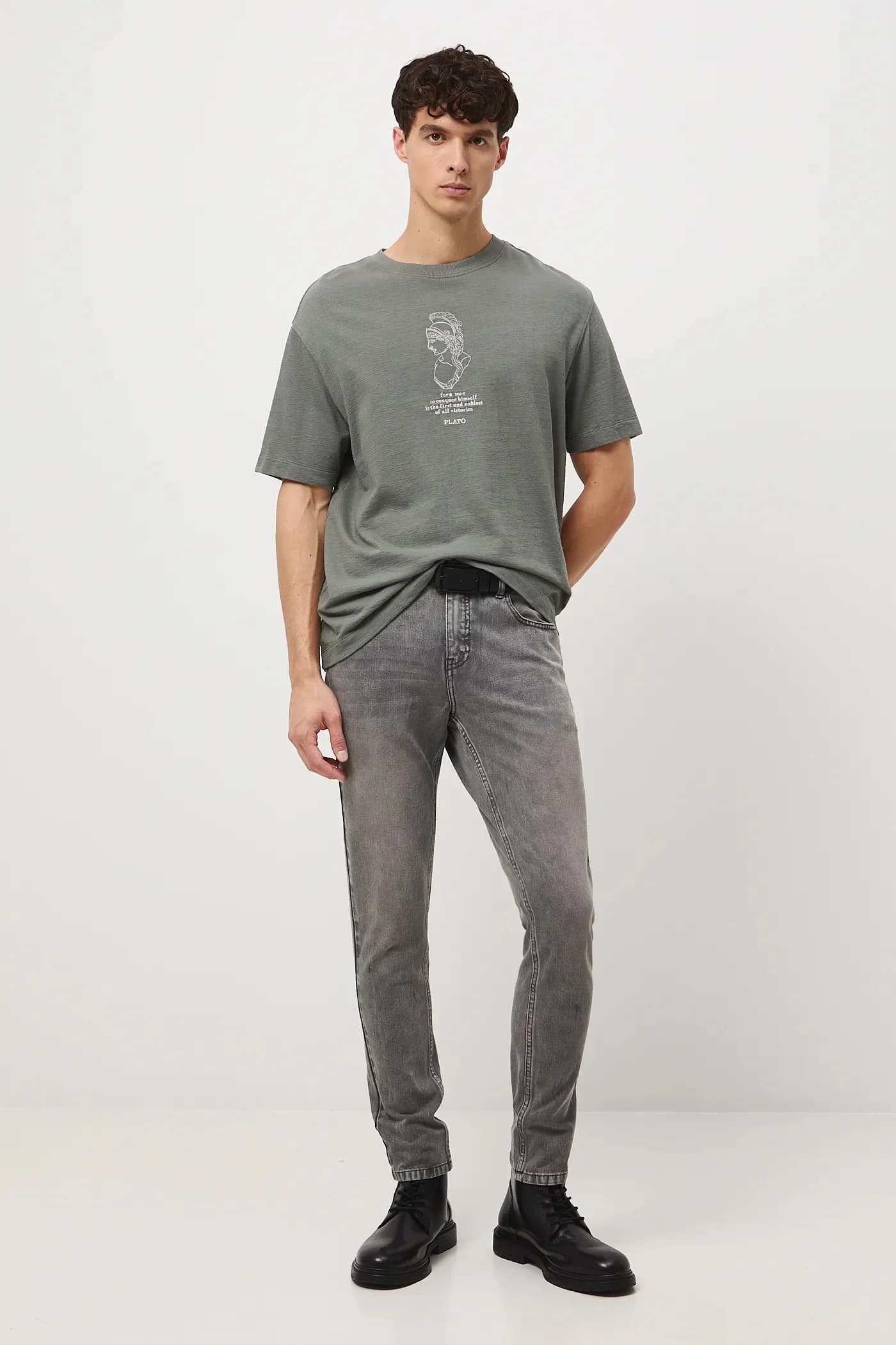 Хлопковая футболка - фото 3