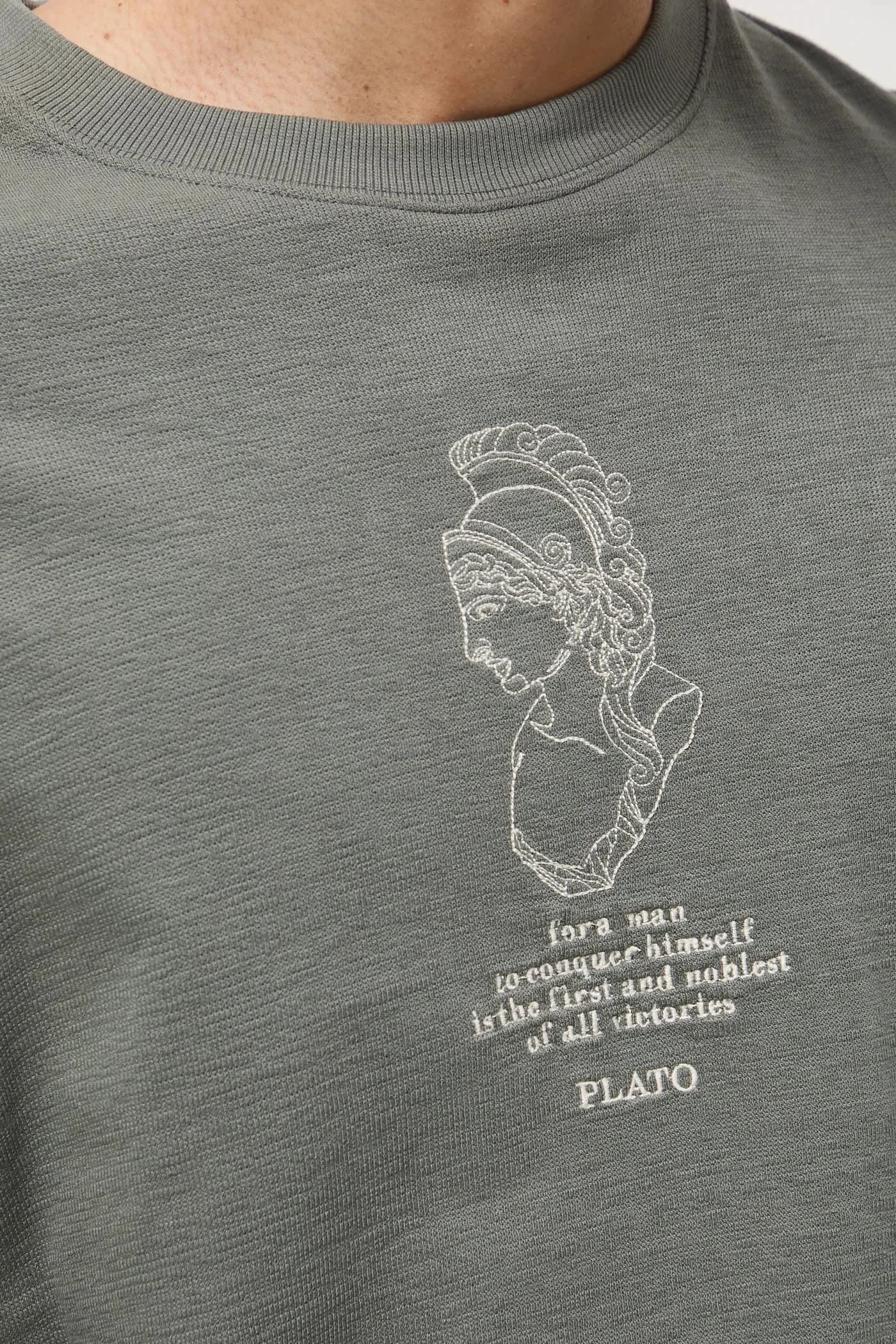 Хлопковая футболка - фото 6