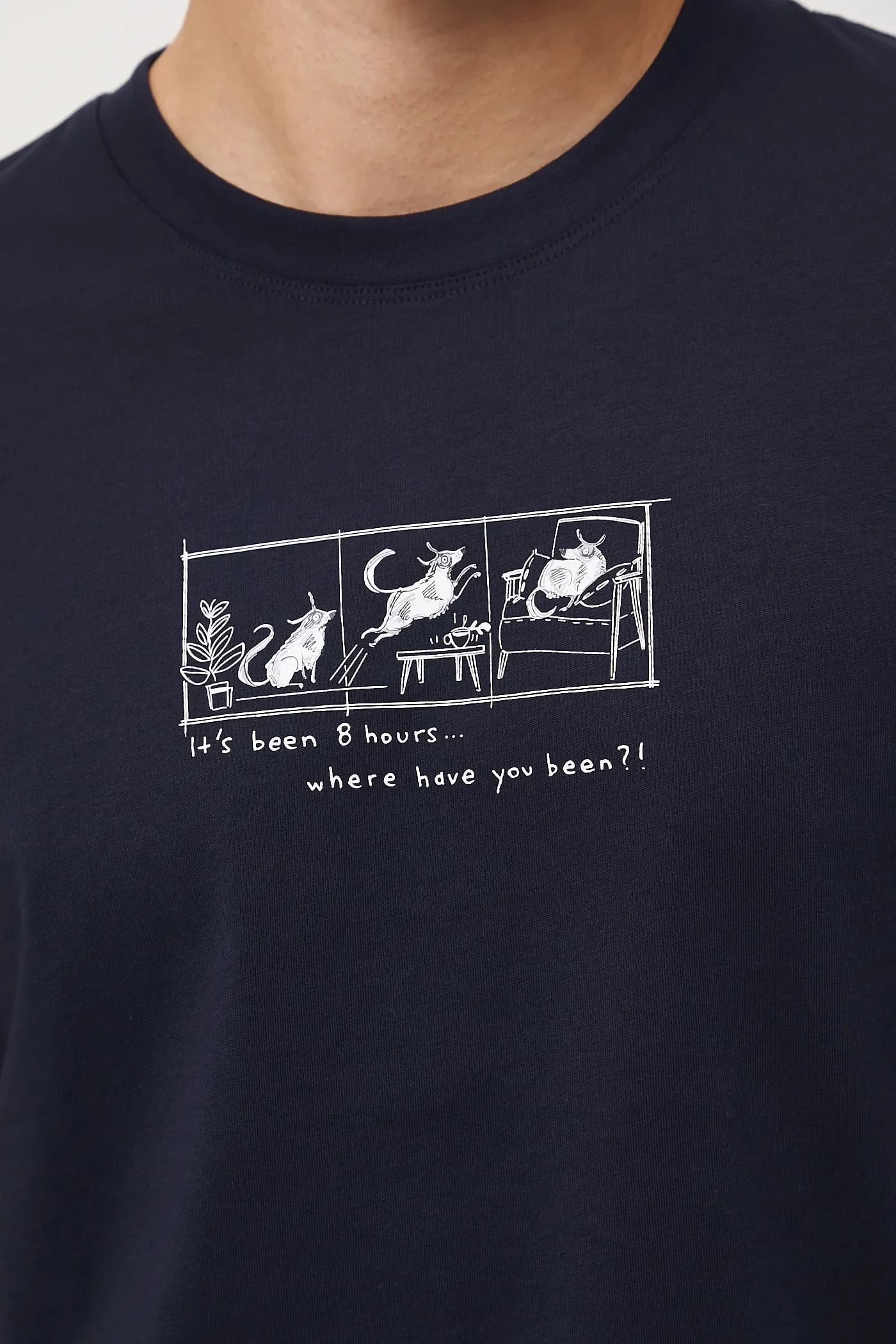 Хлопковая футболка - фото 6